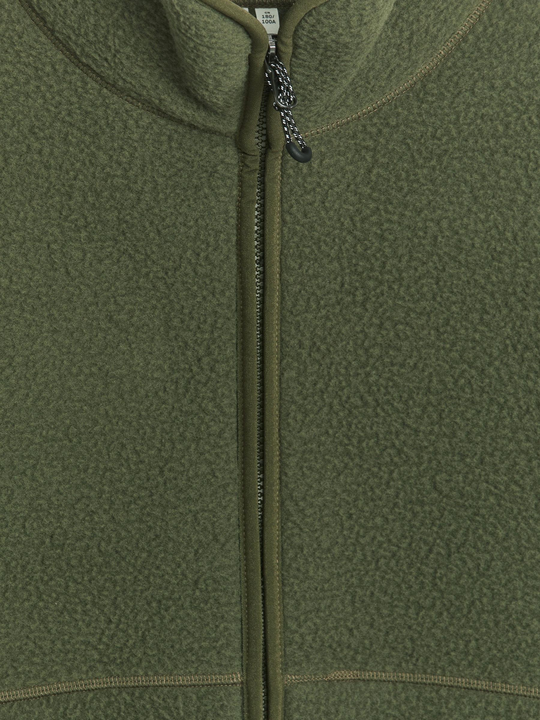 Active Fleece Jacket - Zielony - Luźny fason - Men - StillMedia/DescriptiveDetail - 2