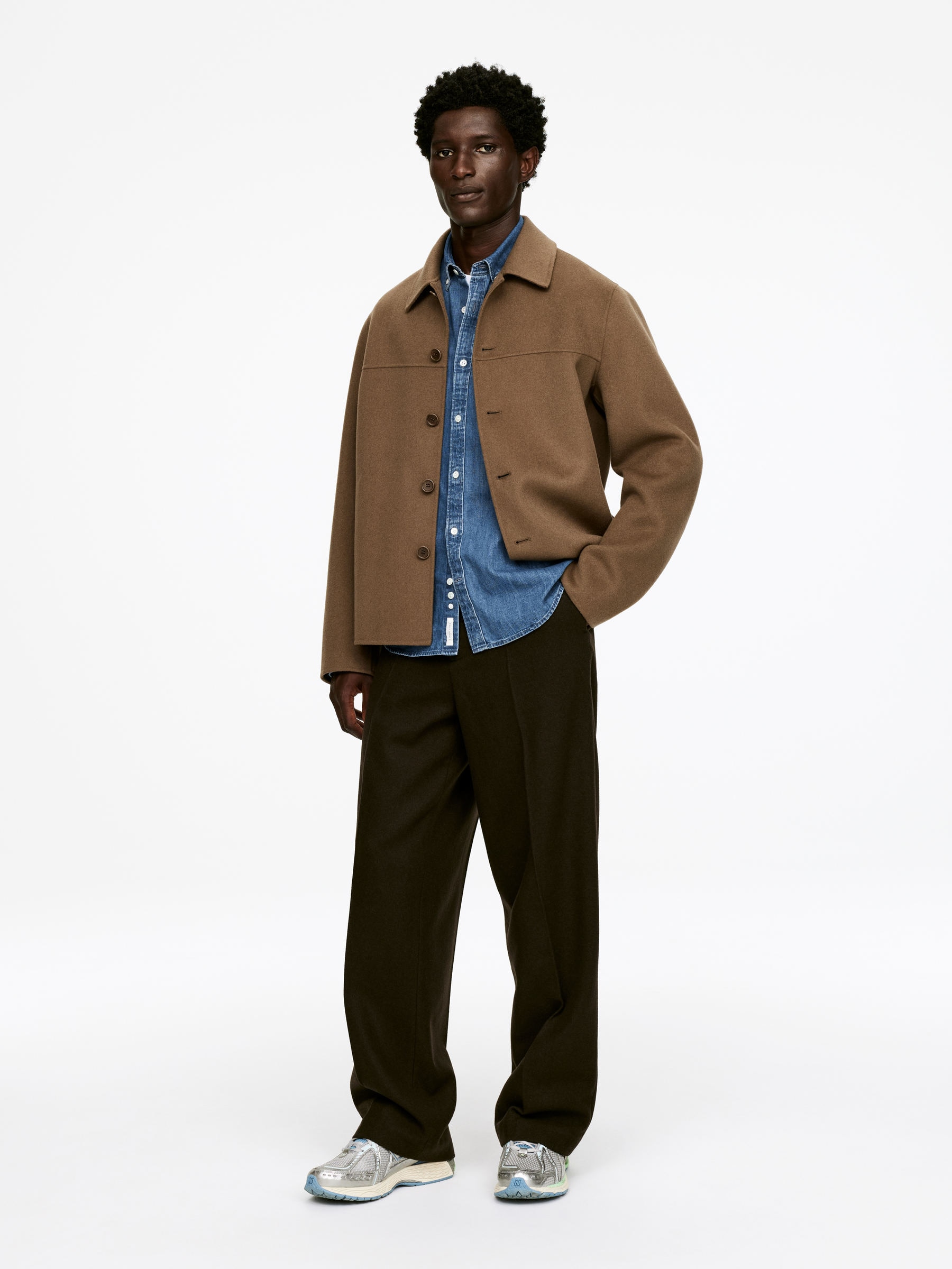 Denim Shirt - Washed Blue - Regular fit - Men - StillMedia/Lookbook - 22