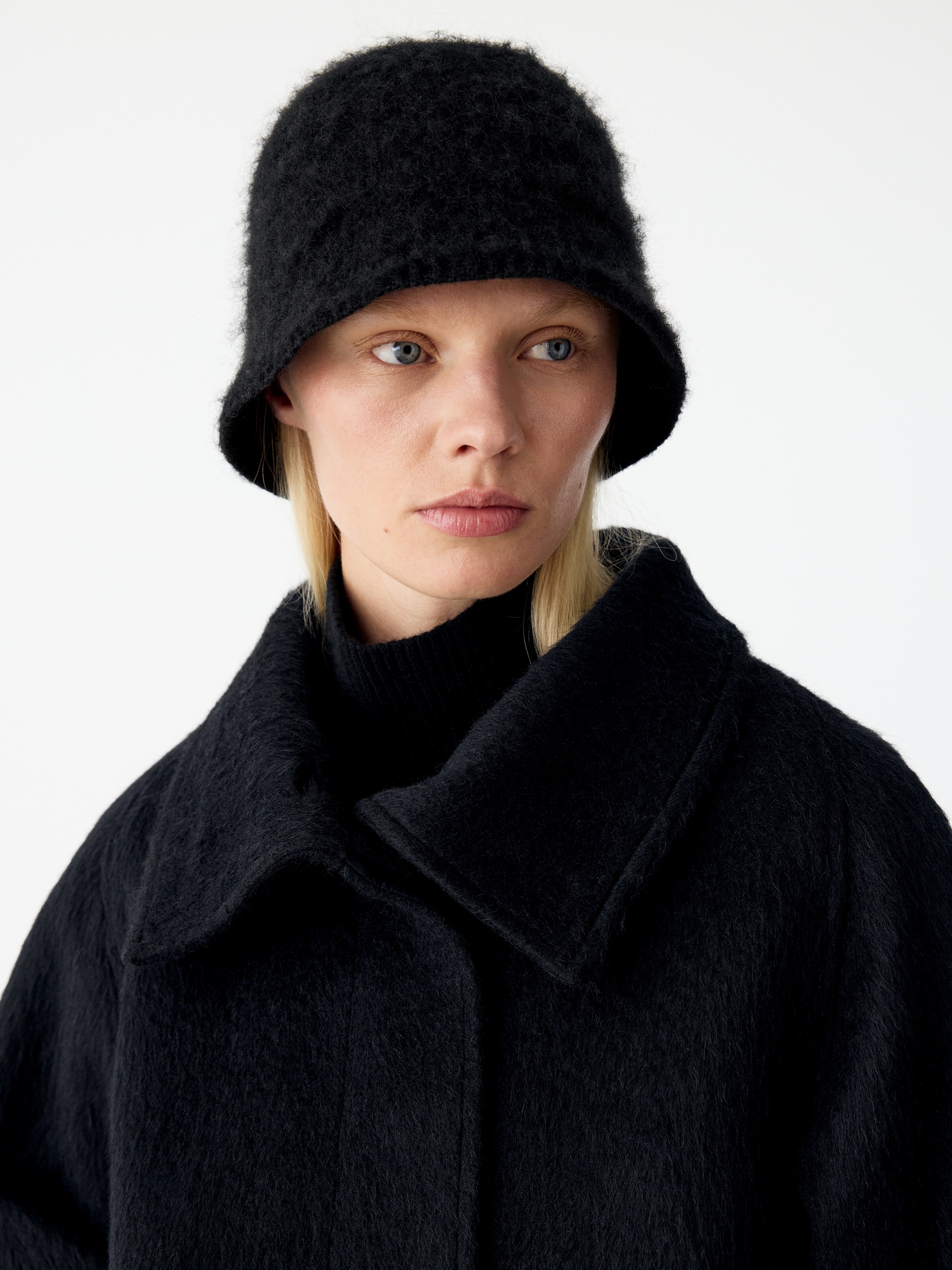 Kapelusz typu bucket hat - Czarny - women - StillMedia/Lookbook - 3