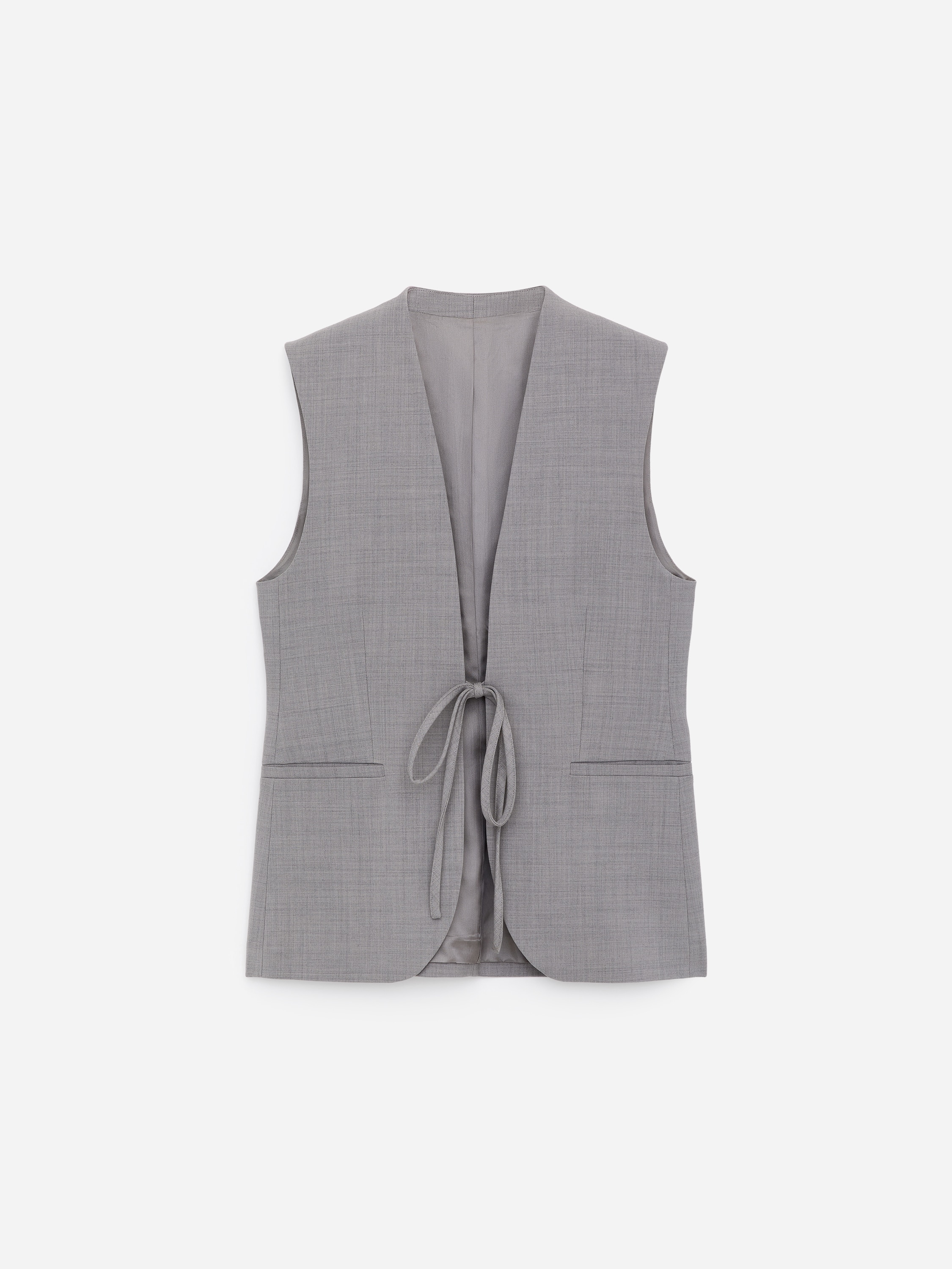 Elegant gilet - grijs