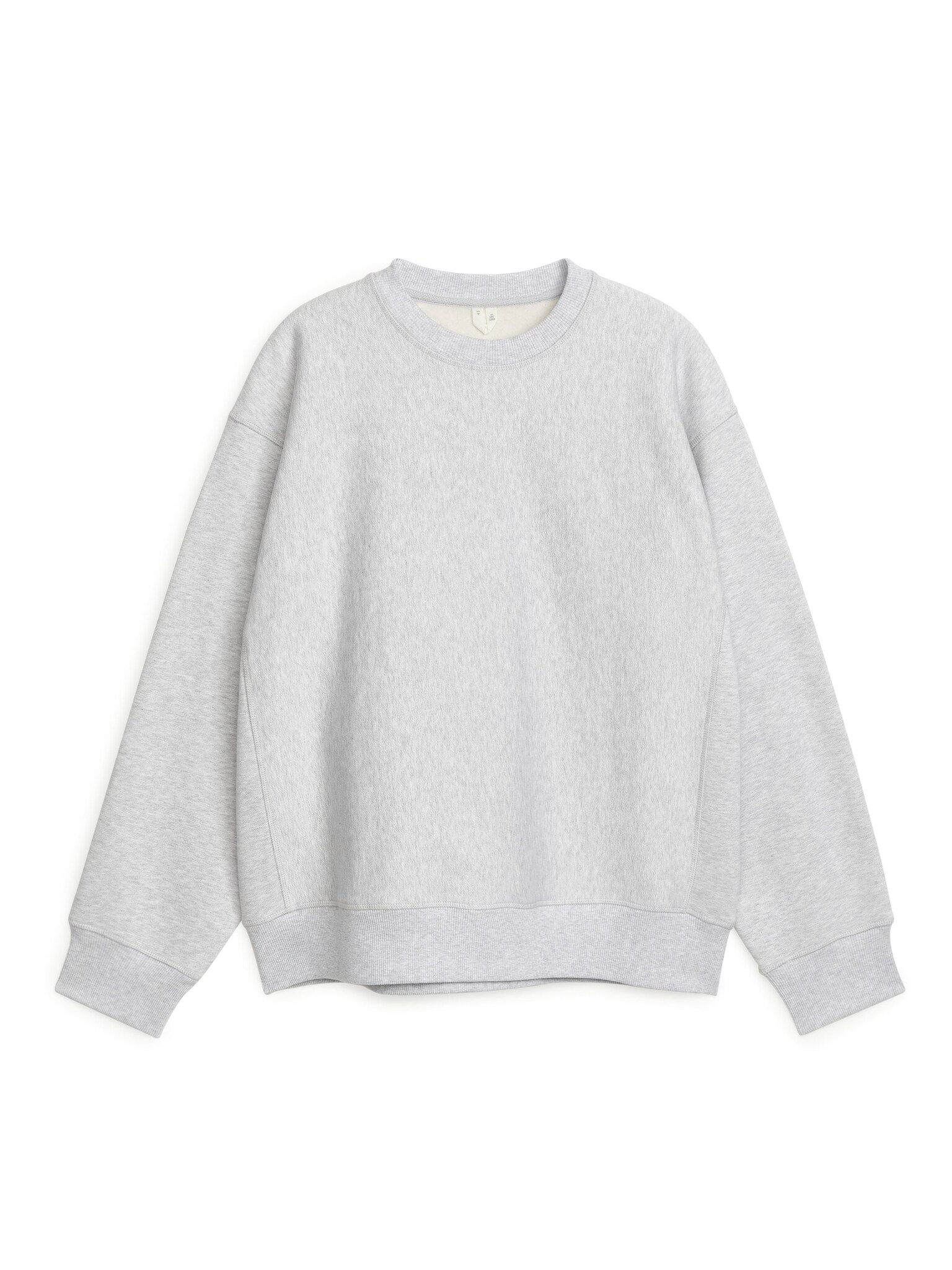 Loose Heavyweight Sweatshirt - Light Grey