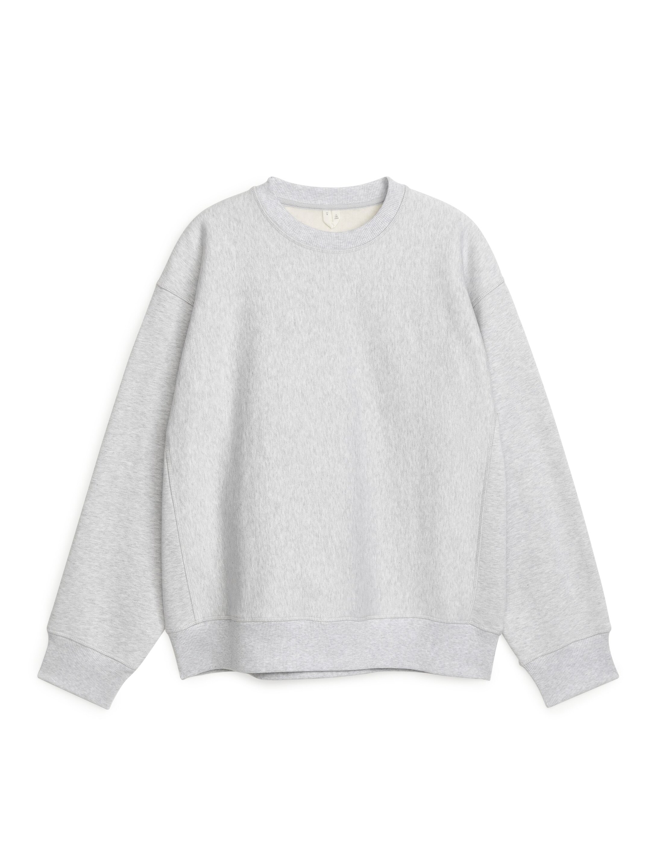 Ingrandisci l'immagine: Loose Heavyweight Sweatshirt - Light Grey - UOMO | H&M CH 1