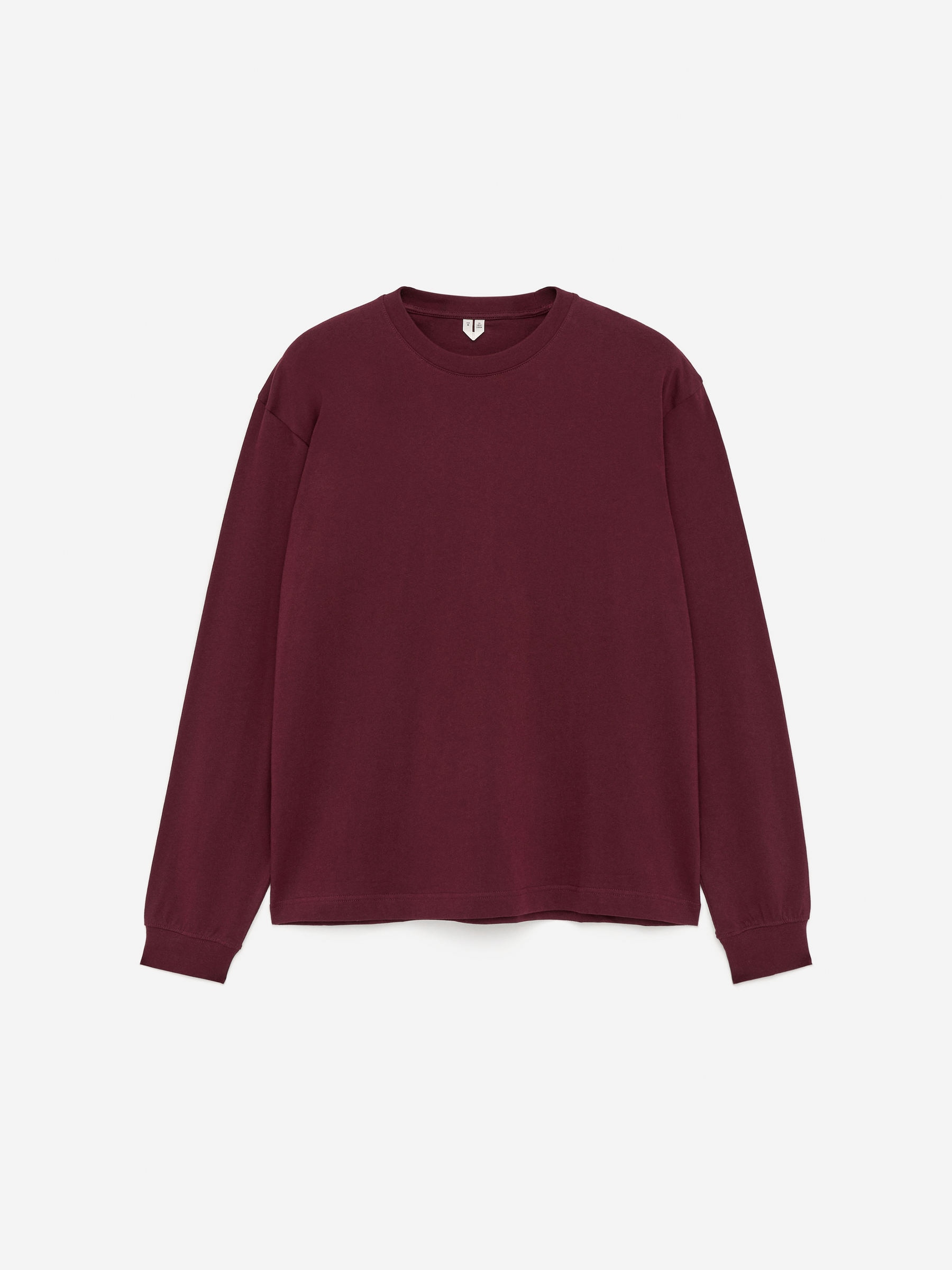 Long-Sleeve T-Shirt - Burgundy - Regular fit - Men - StillMedia/DescriptiveStillLife - 1