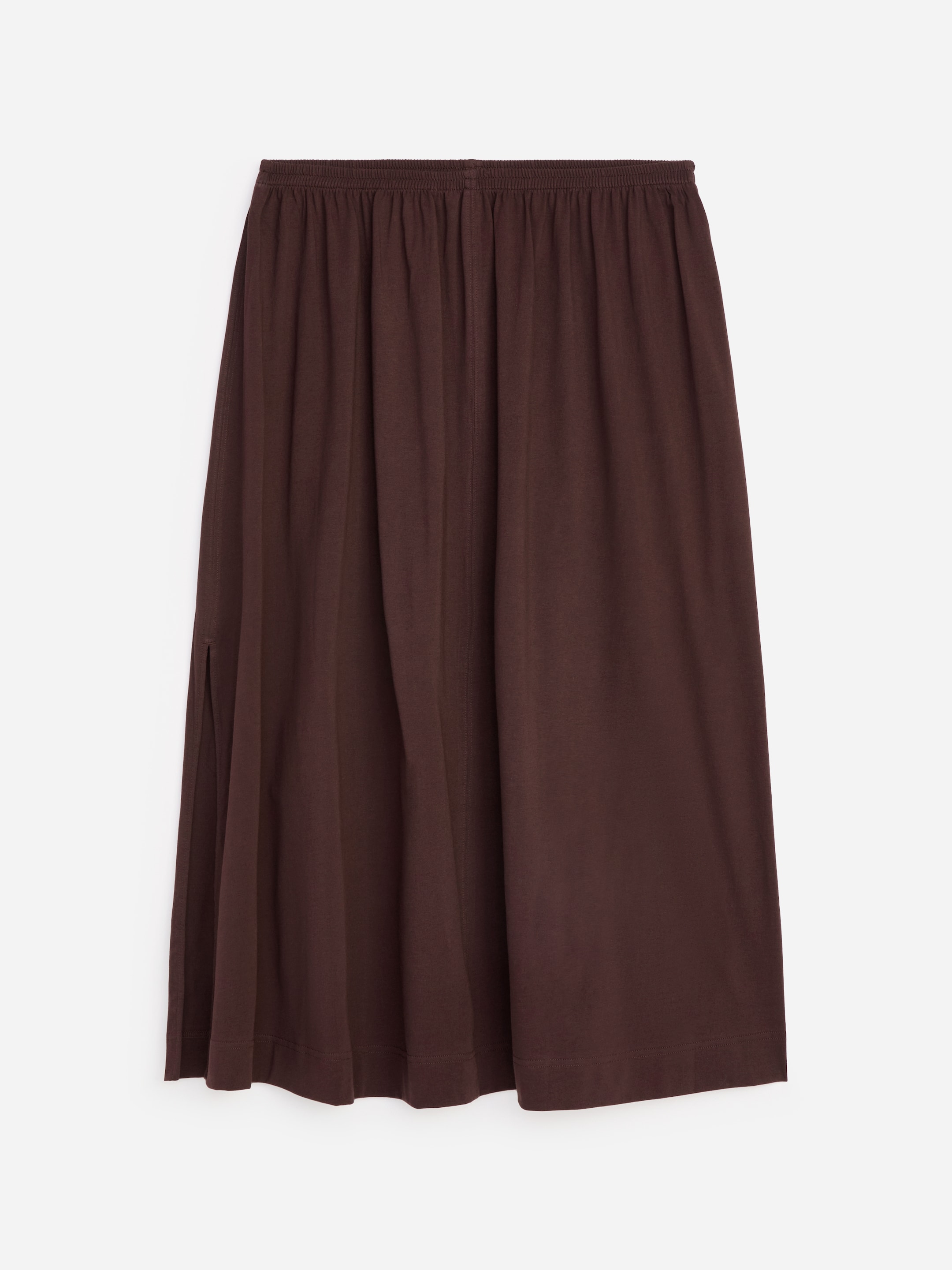 Jupe trapèze mi-longue - Marron - Regular fit - Femme - StillMedia/DescriptiveStillLife - 1