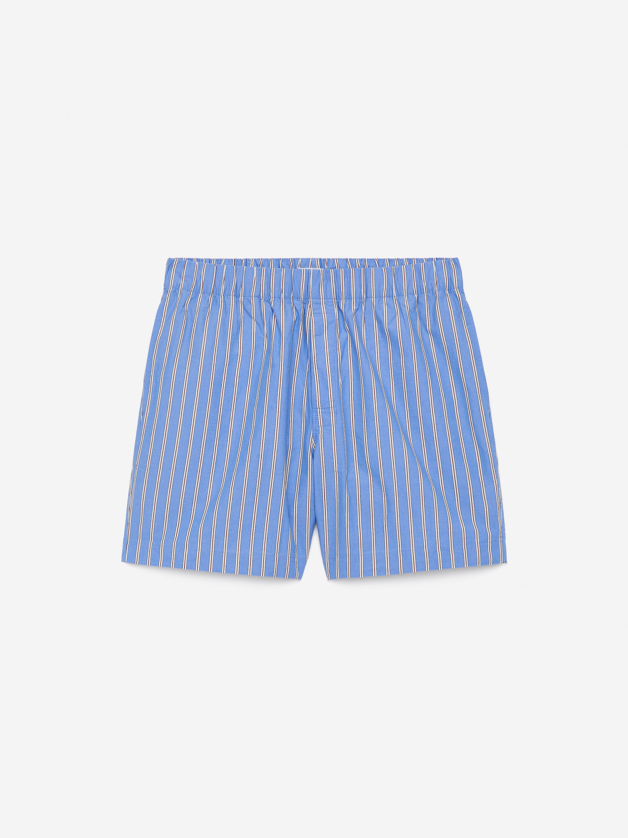 Pyjamasshorts - Blå/vit/brun - Regular fit - Men - StillMedia/DescriptiveStillLife - 1