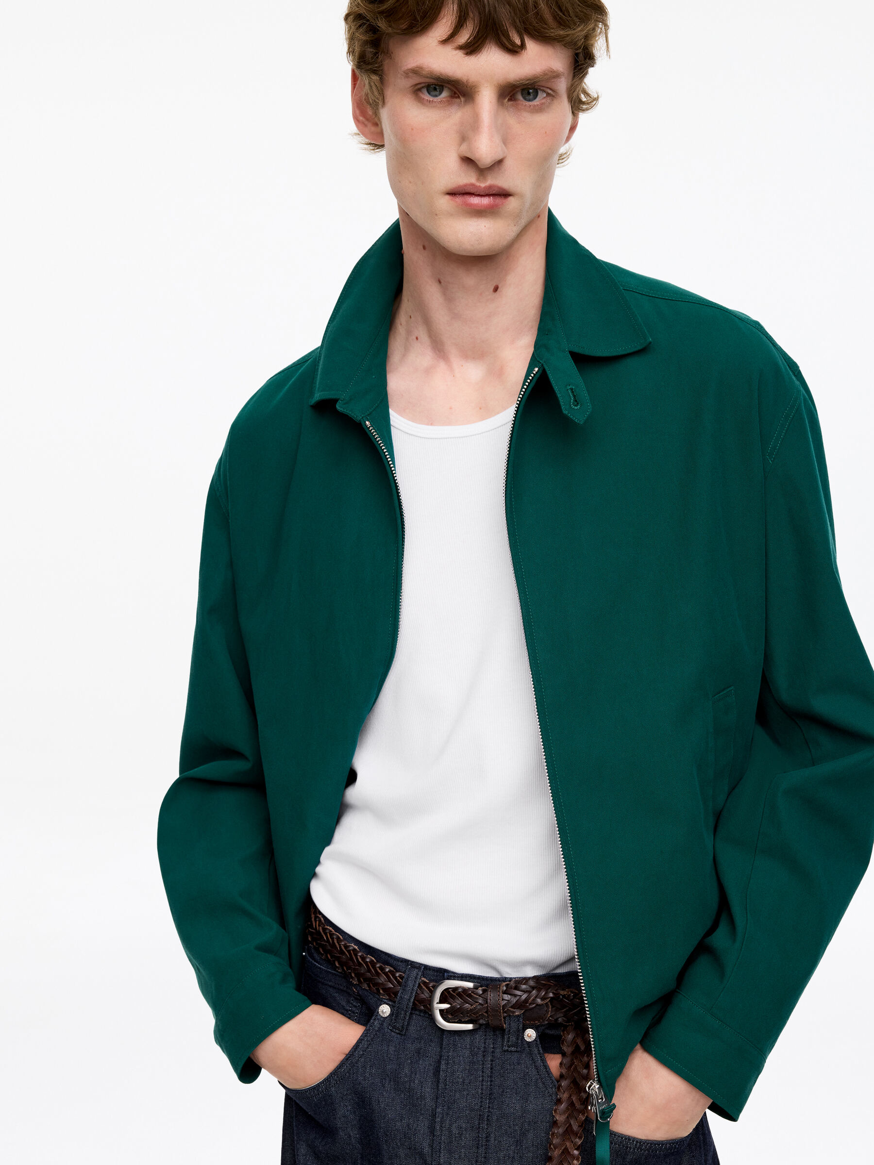 Débardeur côtelé - Blanc - Regular fit - Homme - StillMedia/Lookbook - 12