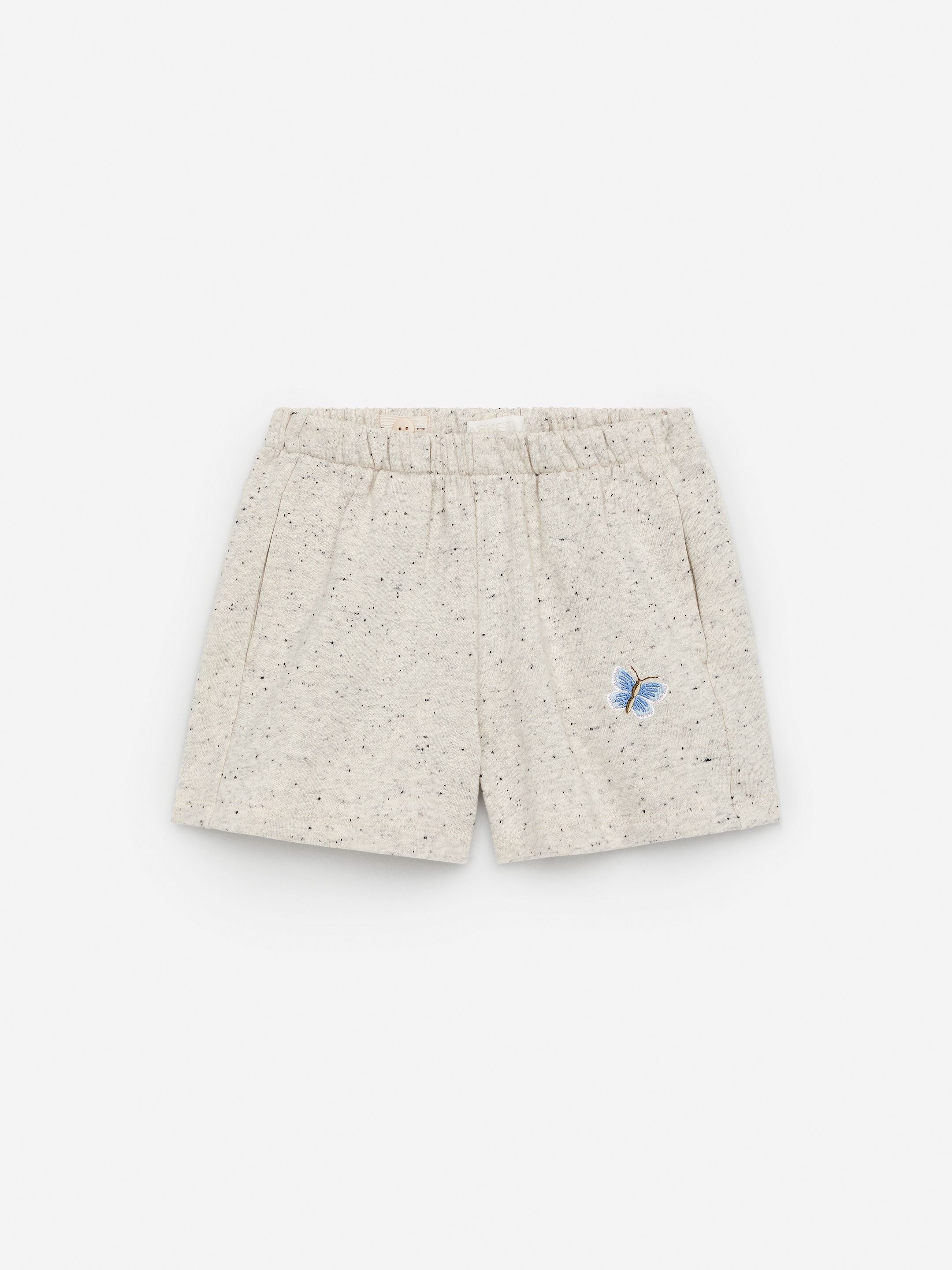 Sweatshorts - Vit/neps - Relaxed fit - Children - StillMedia/DescriptiveStillLife - 1