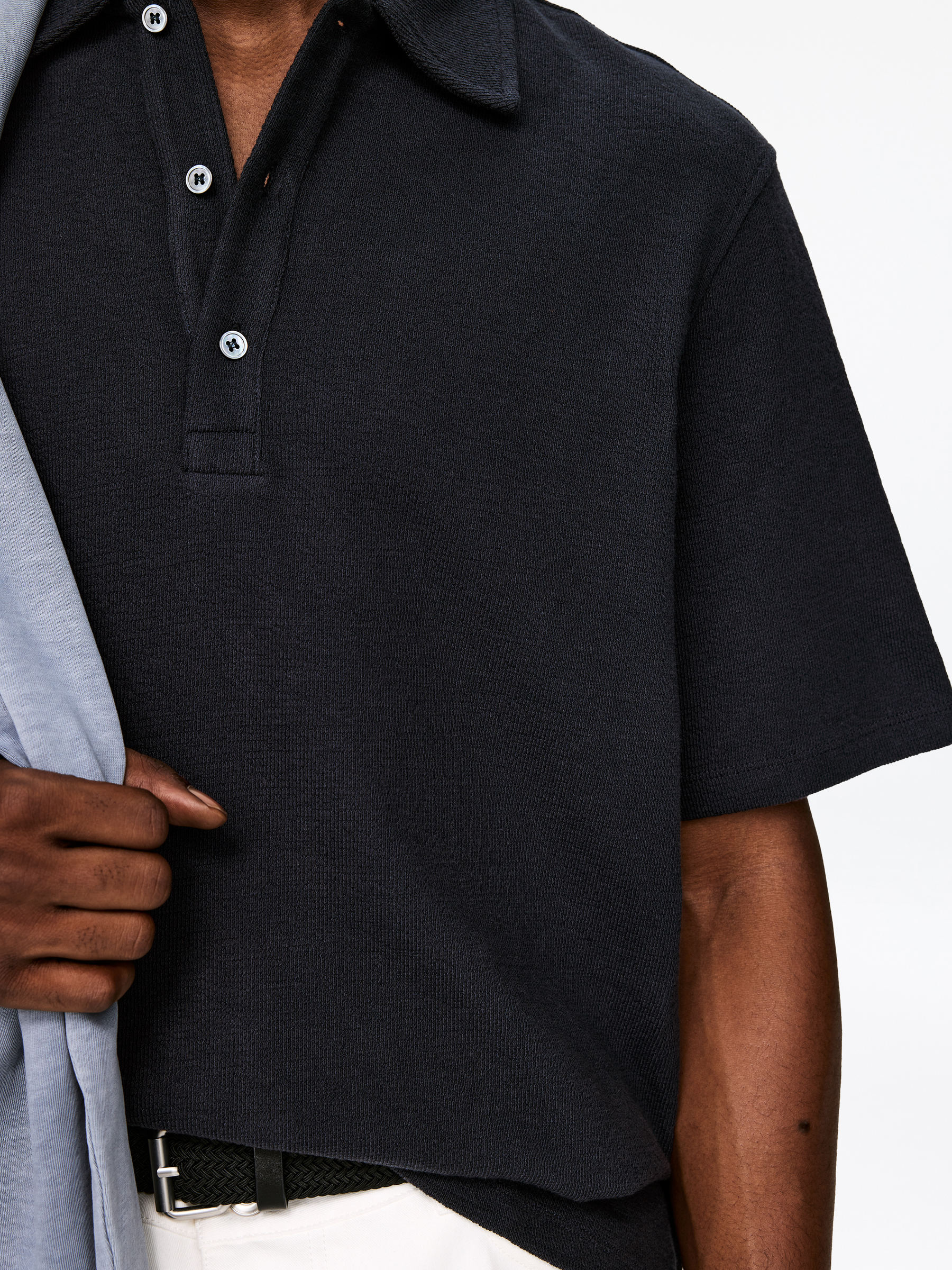 Kurzärmliges Polohemd - Dunkelblau - Regular Fit - Herren - StillMedia/Lookbook - 9