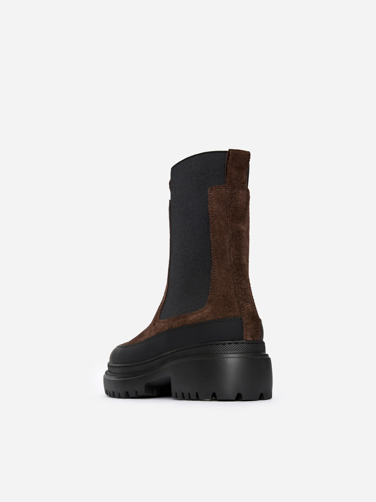 Bottes d'hiver en daim - Marron - 7