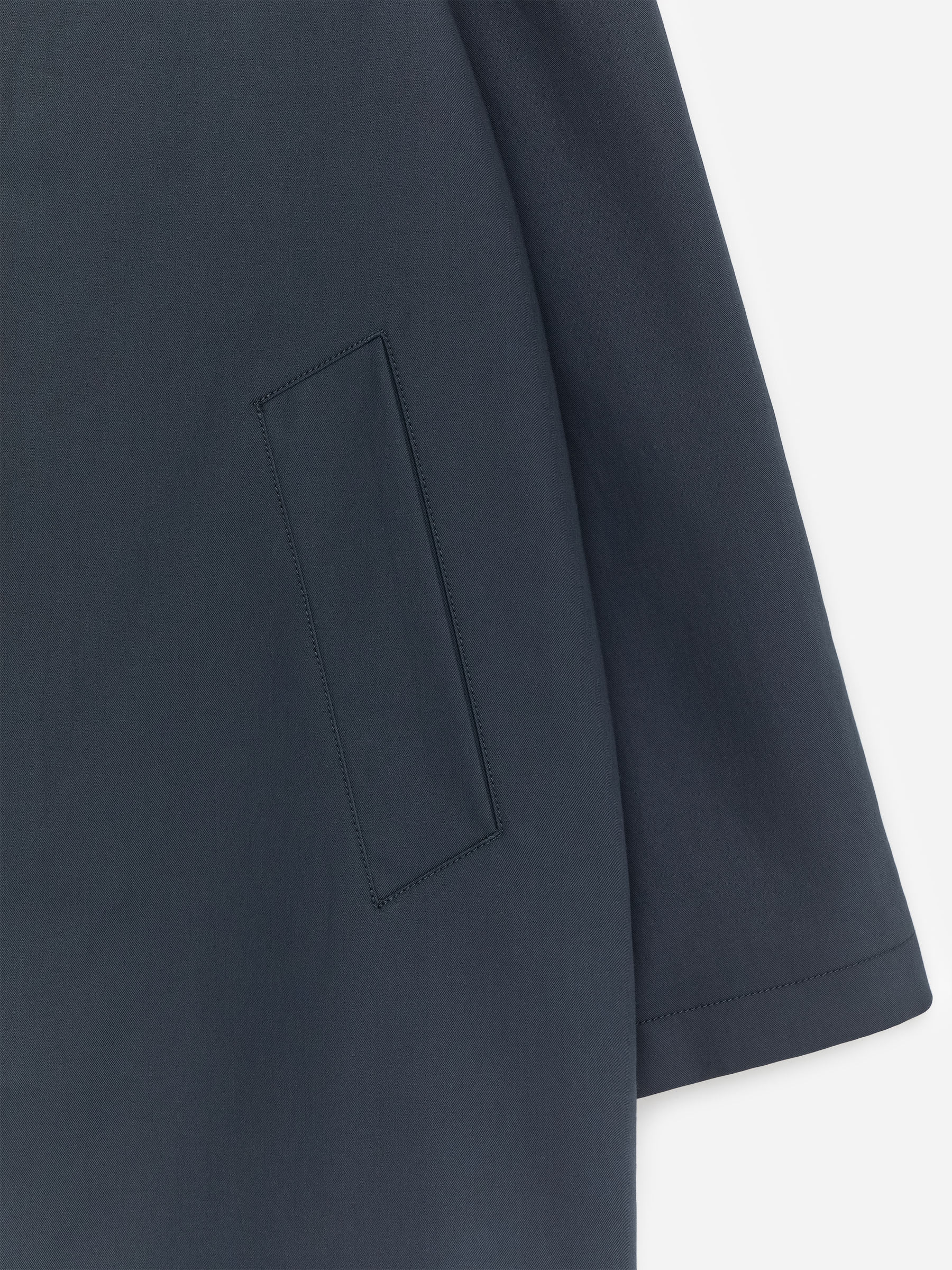 Relaxed Cotton Car Coat - Dark Blue - Relaxed fit - Men - StillMedia/DescriptiveDetail - 1