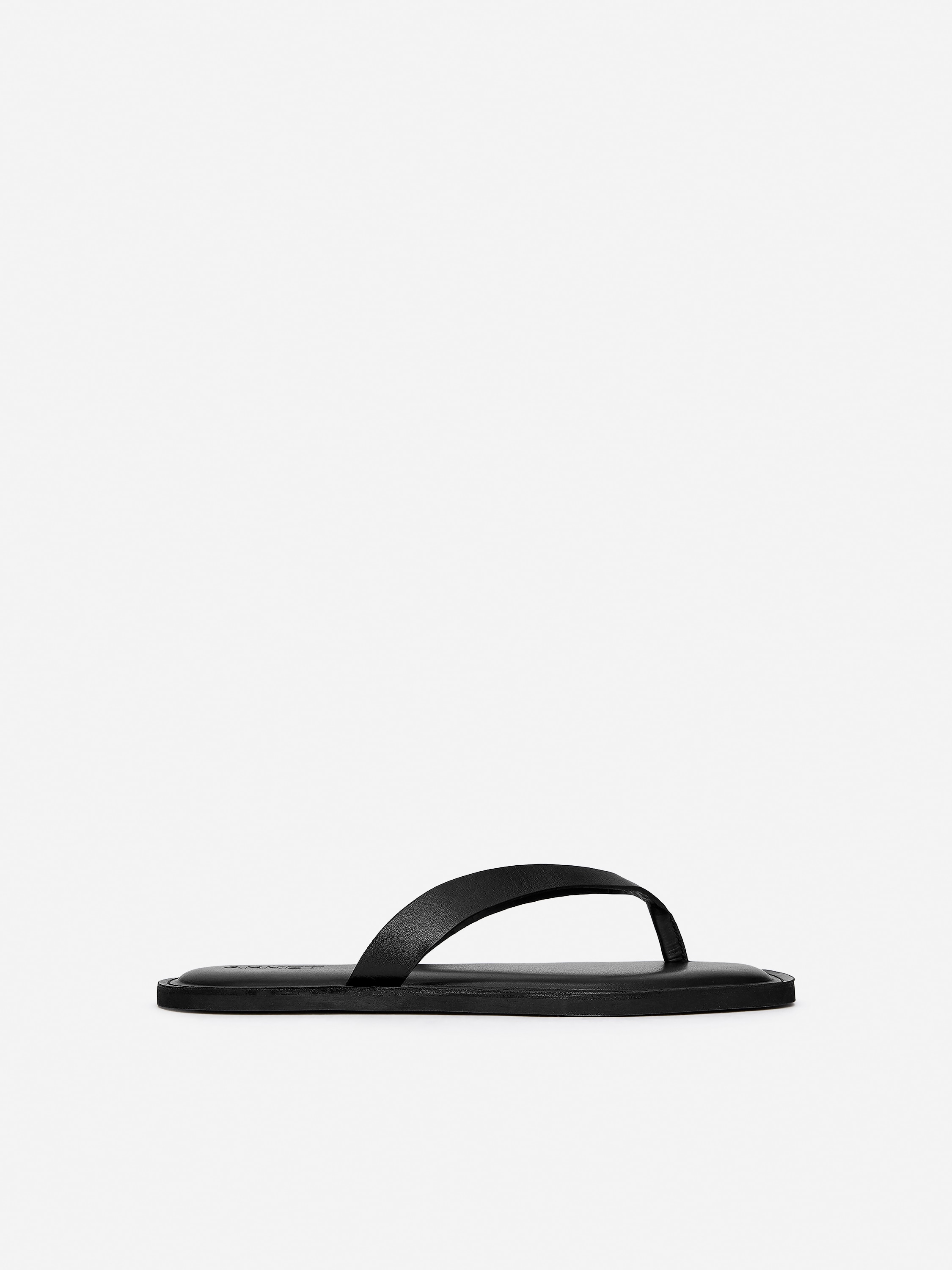 Sandalias de tiras de piel - Negro/Beige/serpiente