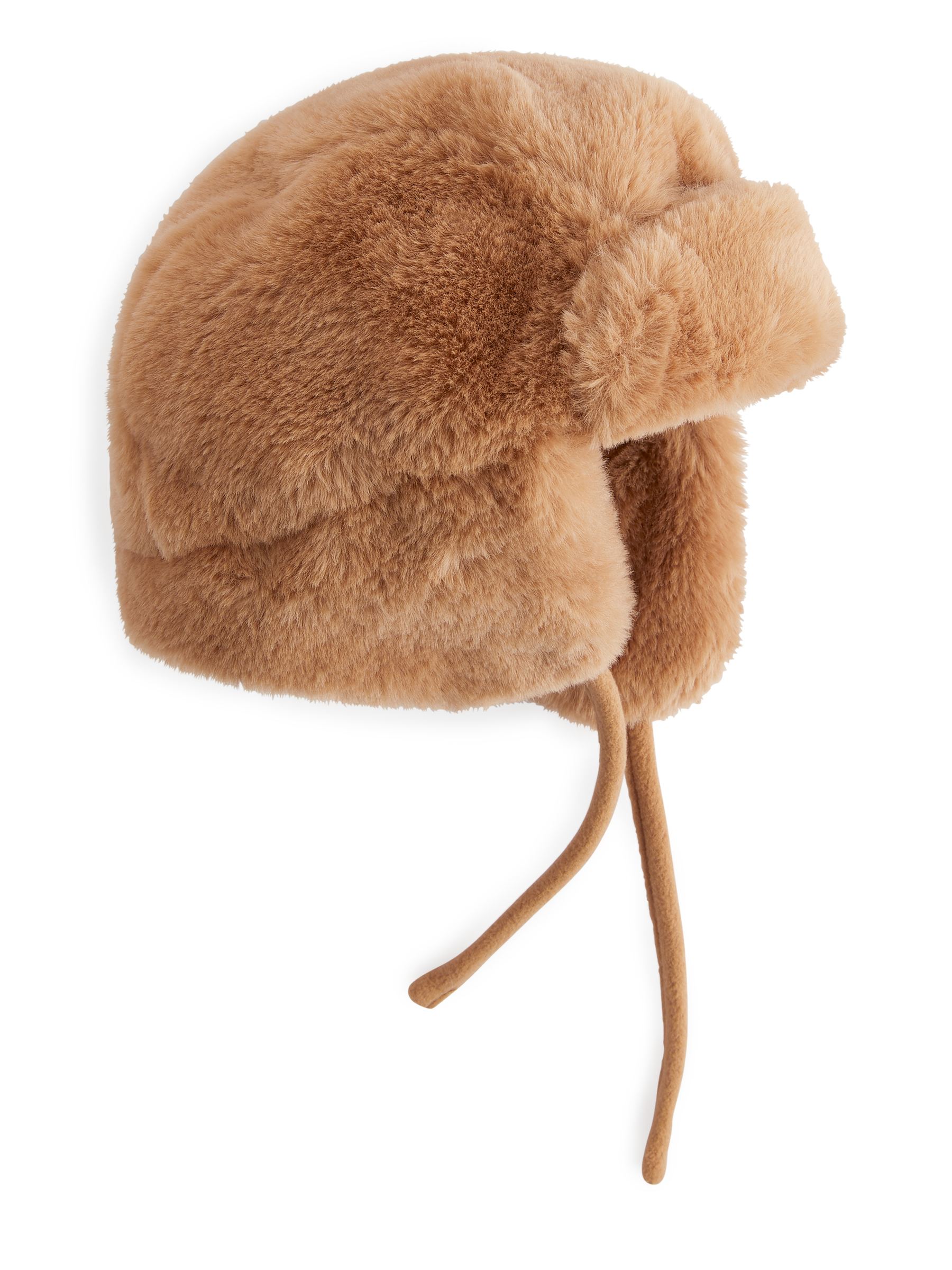 Trappermütze aus Fellimitat - Beige - Kinder - StillMedia/DescriptiveStillLife - 2