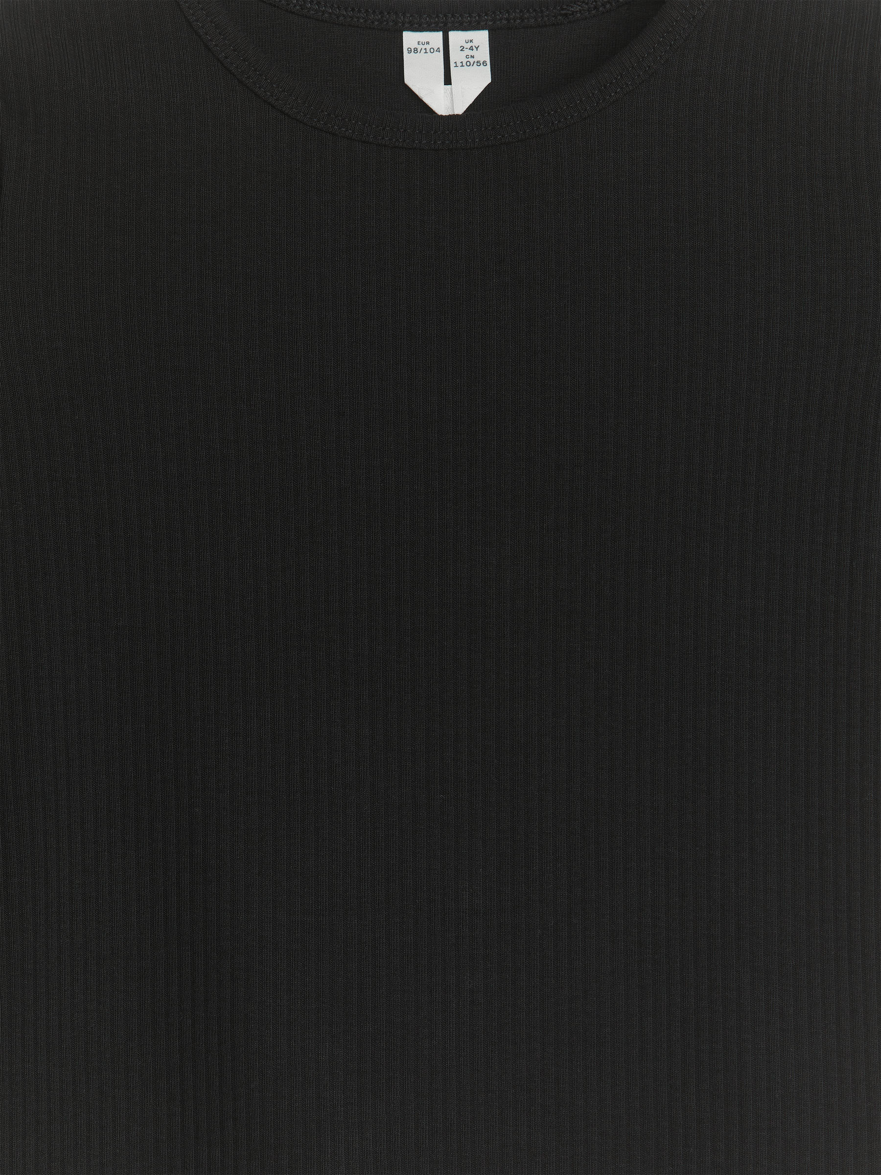 Rib Top - Black - Regular fit - Children - StillMedia/DescriptiveDetail - 2