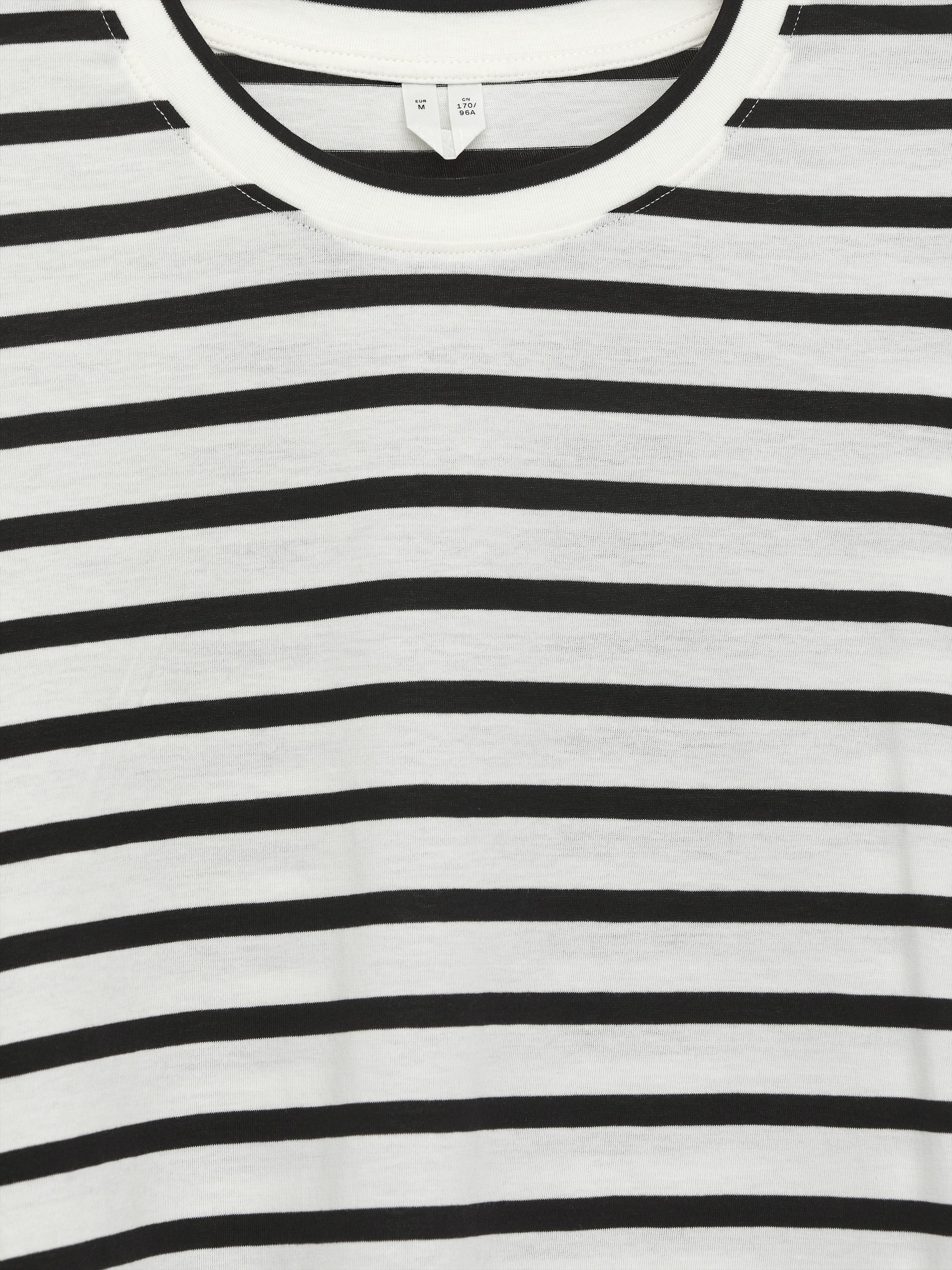 Signature Long-Sleeve T-Shirt - Off White/Black - Regular fit - Women - StillMedia/DescriptiveDetail - 7