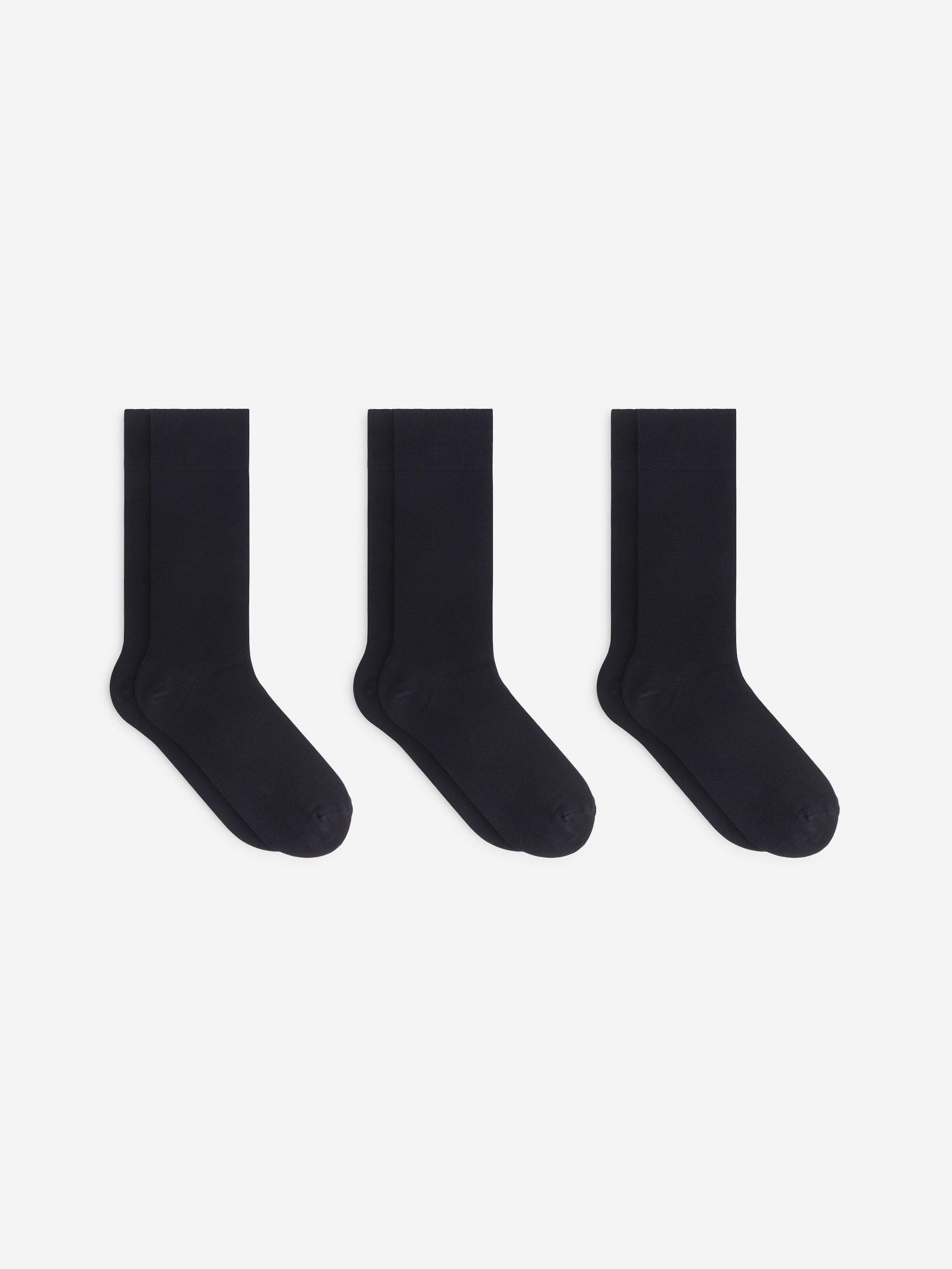 Strumpor, 3-pack - Blå - Men - StillMedia/DescriptiveStillLife - 3