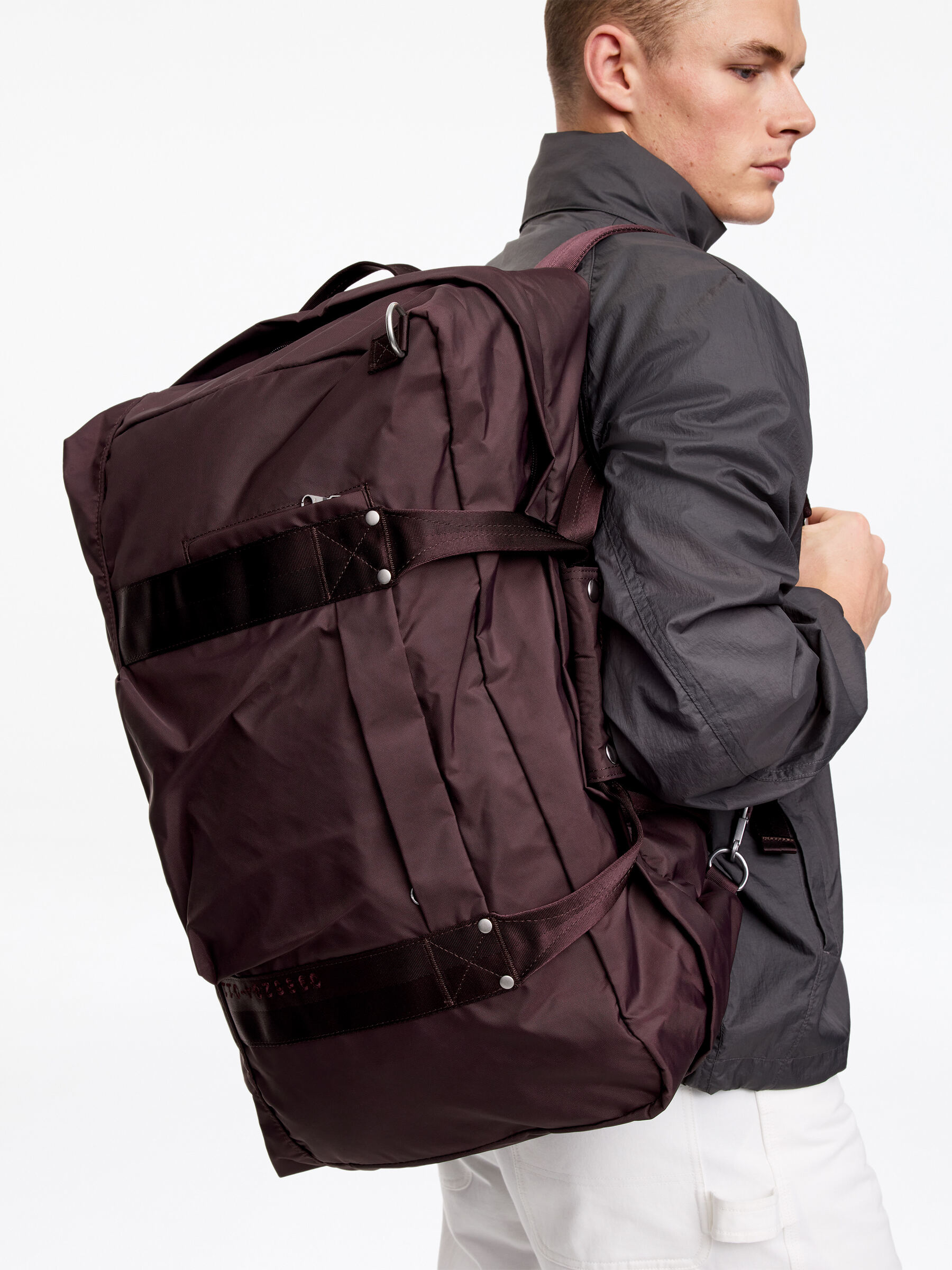 72-Hour 3-Way Duffle Bag - Plum - Travel - StillMedia/Lookbook - 8