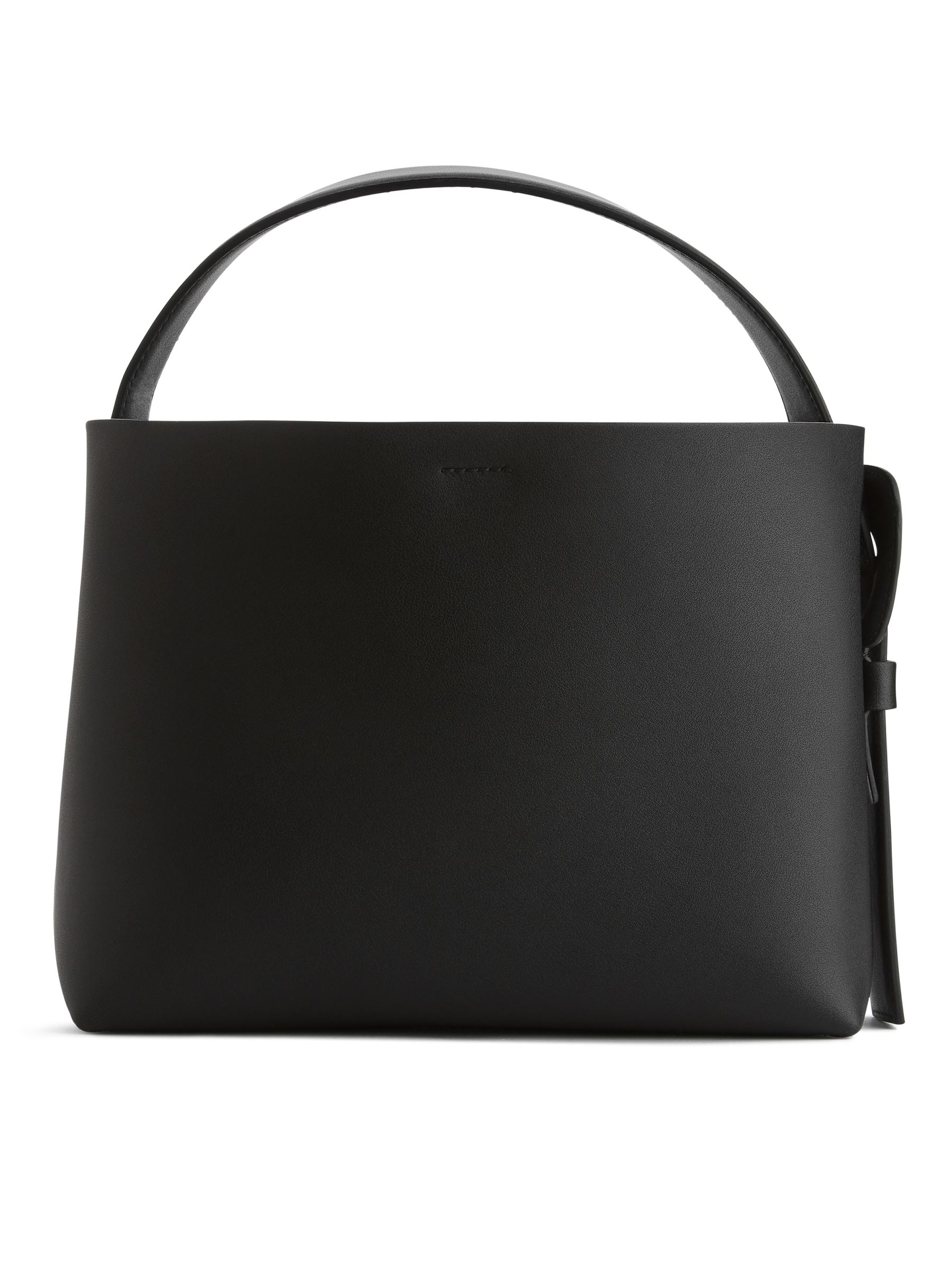 Axelremsväska i skinn - Svart - Women - StillMedia/DescriptiveStillLife - 6