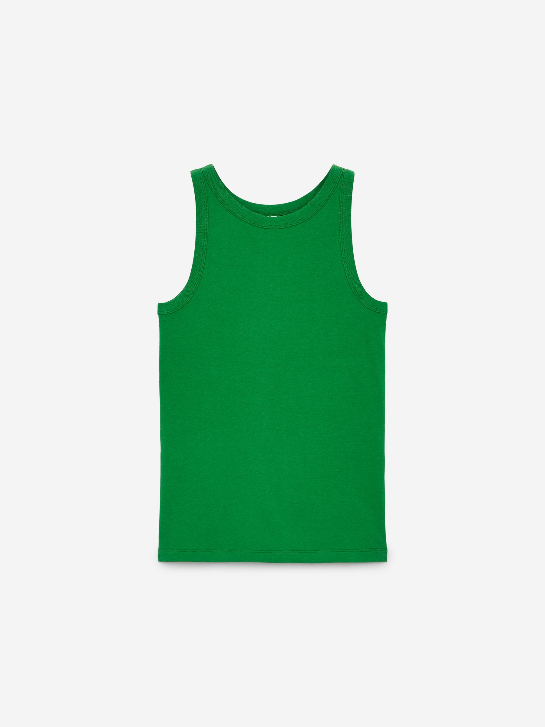 Rippträgerhemd - Leuchtendes Grün - Slim Fit - Women - StillMedia/DescriptiveStillLife - 1