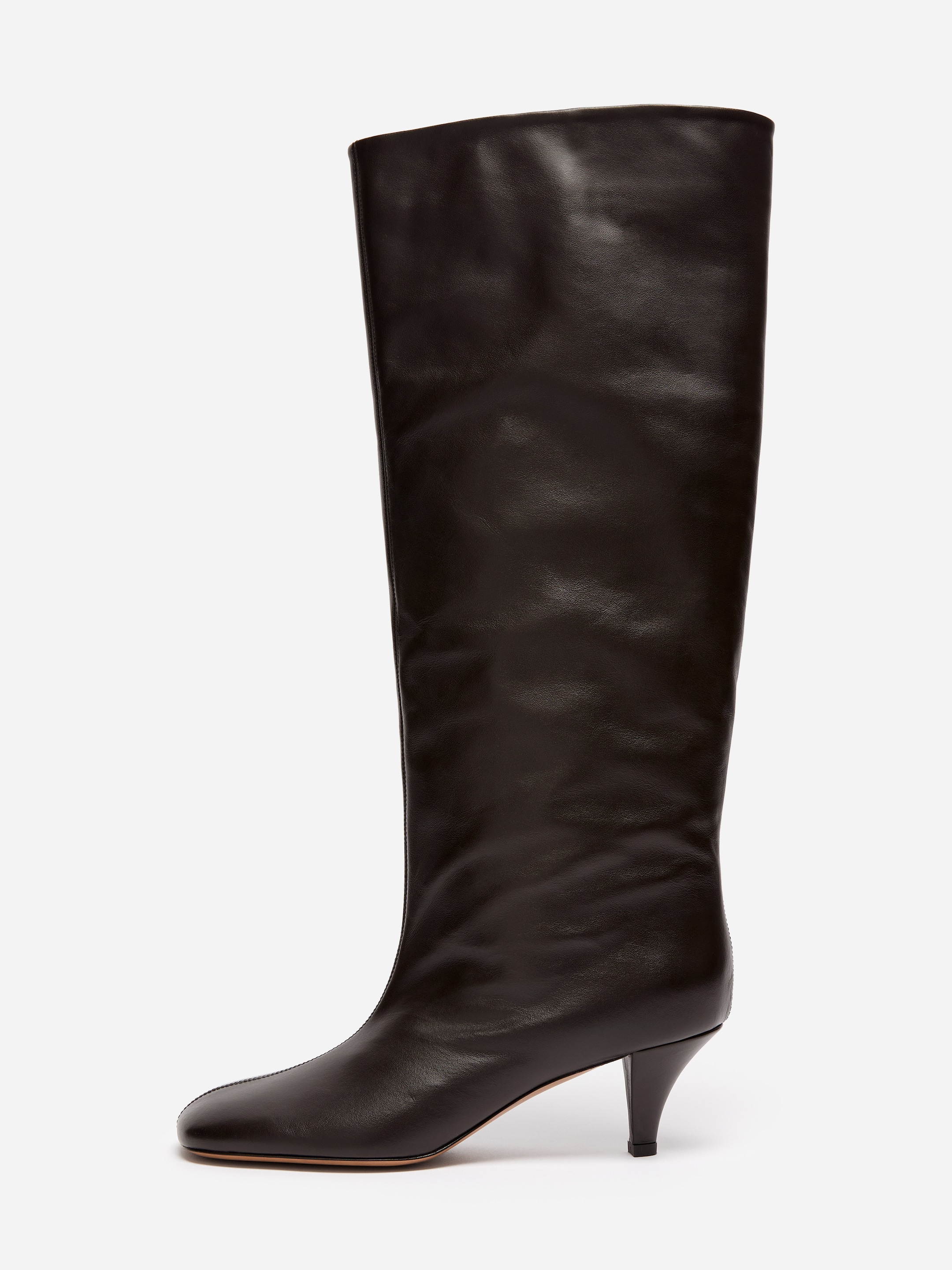 Botas de piel holgadas - Marrón - women - StillMedia/DescriptiveStillLife - 1