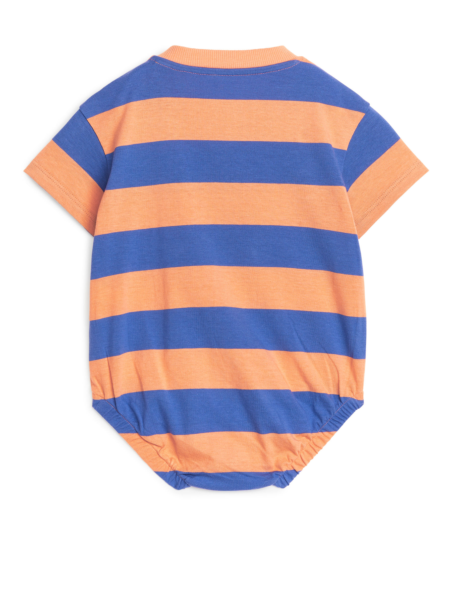 Kurzärmeliger Jersey-Strampler - Blau/Orange - Slim Fit - Kinder - StillMedia/DescriptiveStillLife - 1