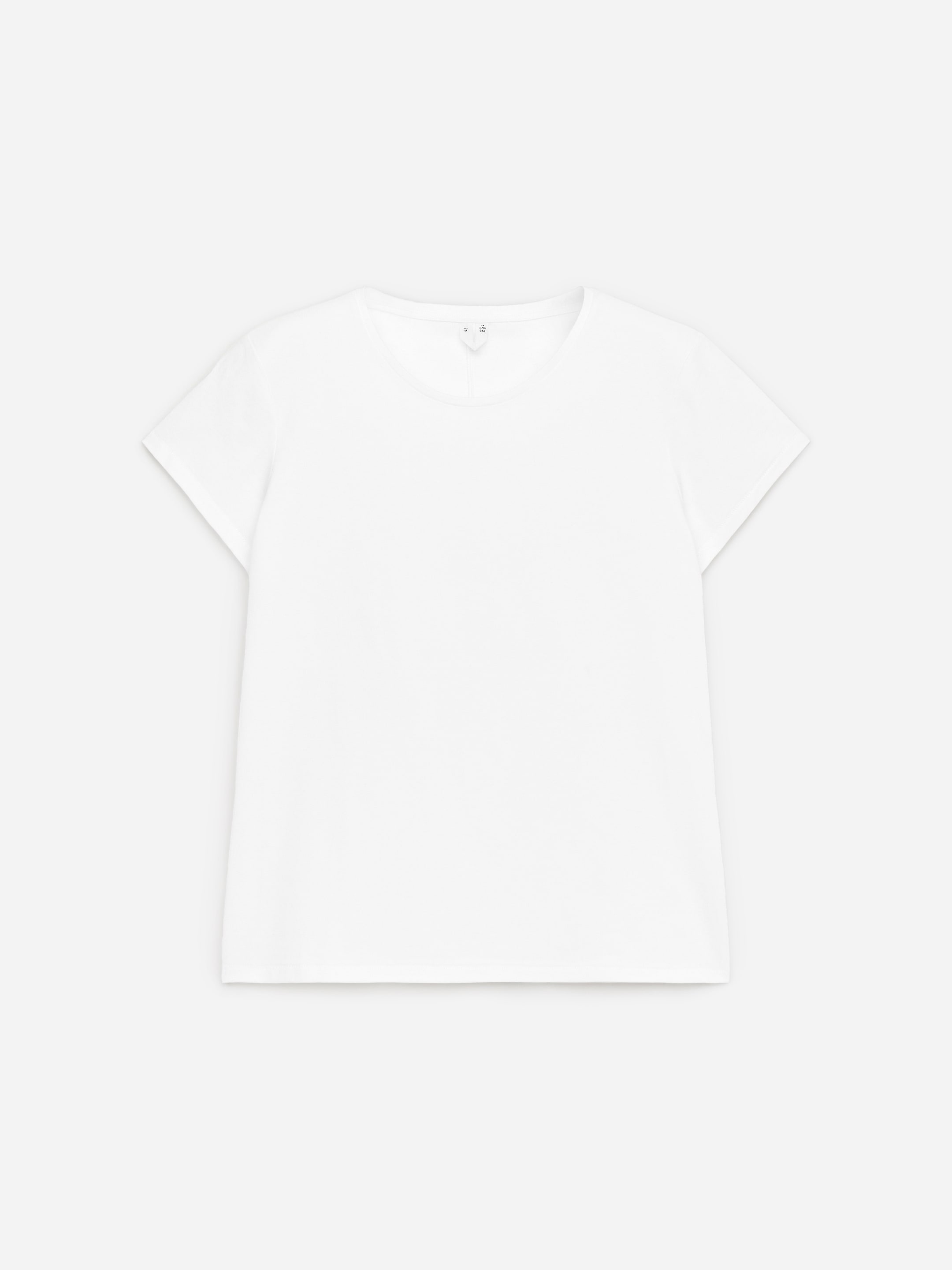 Schmales T-Shirt mit Flügelärmeln-#FFFFFF-18196