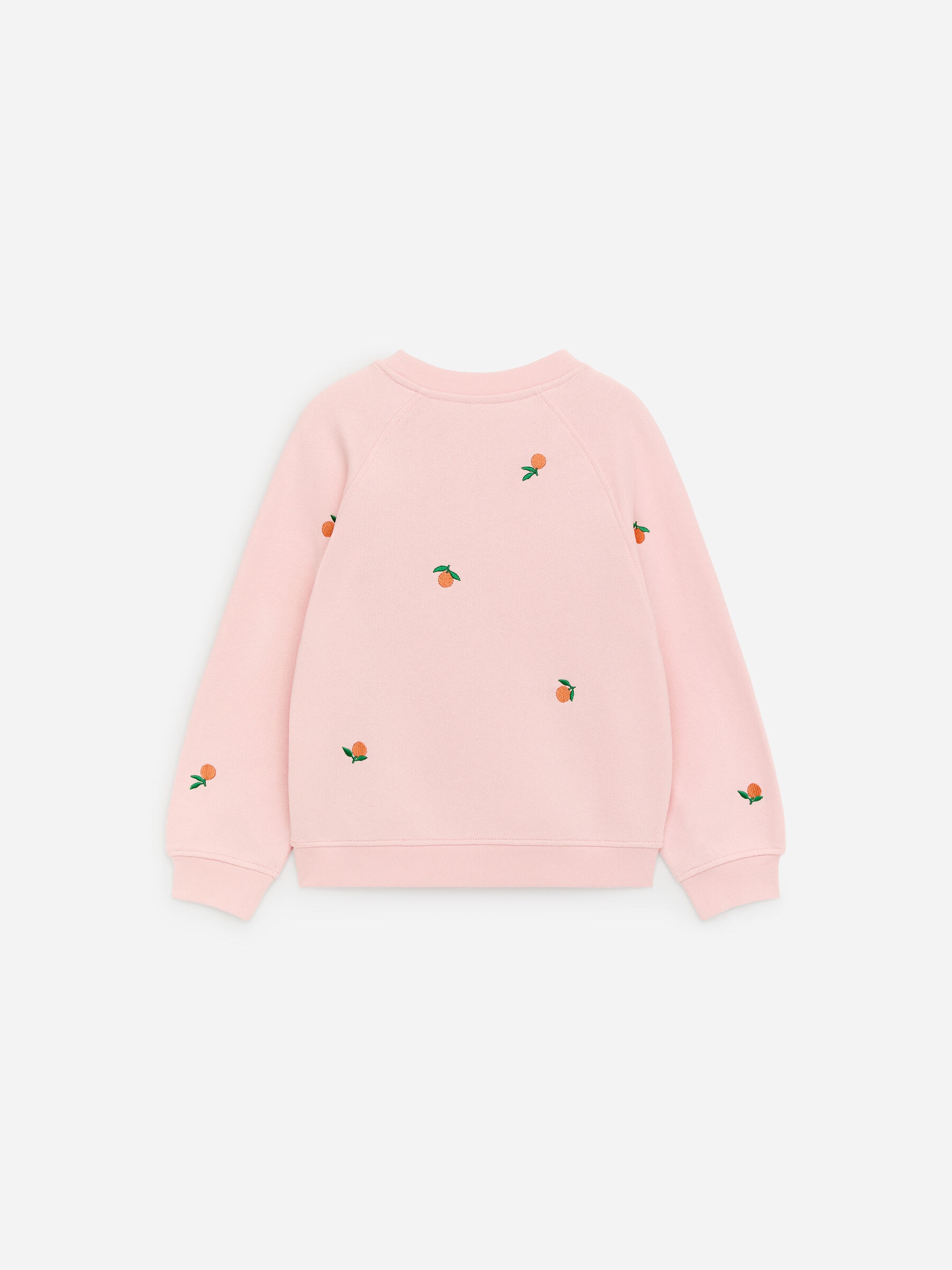 Sweatshirt mit Stickerei - Rosa/Orangen - Relaxed Fit - Children - StillMedia/DescriptiveStillLife - 3