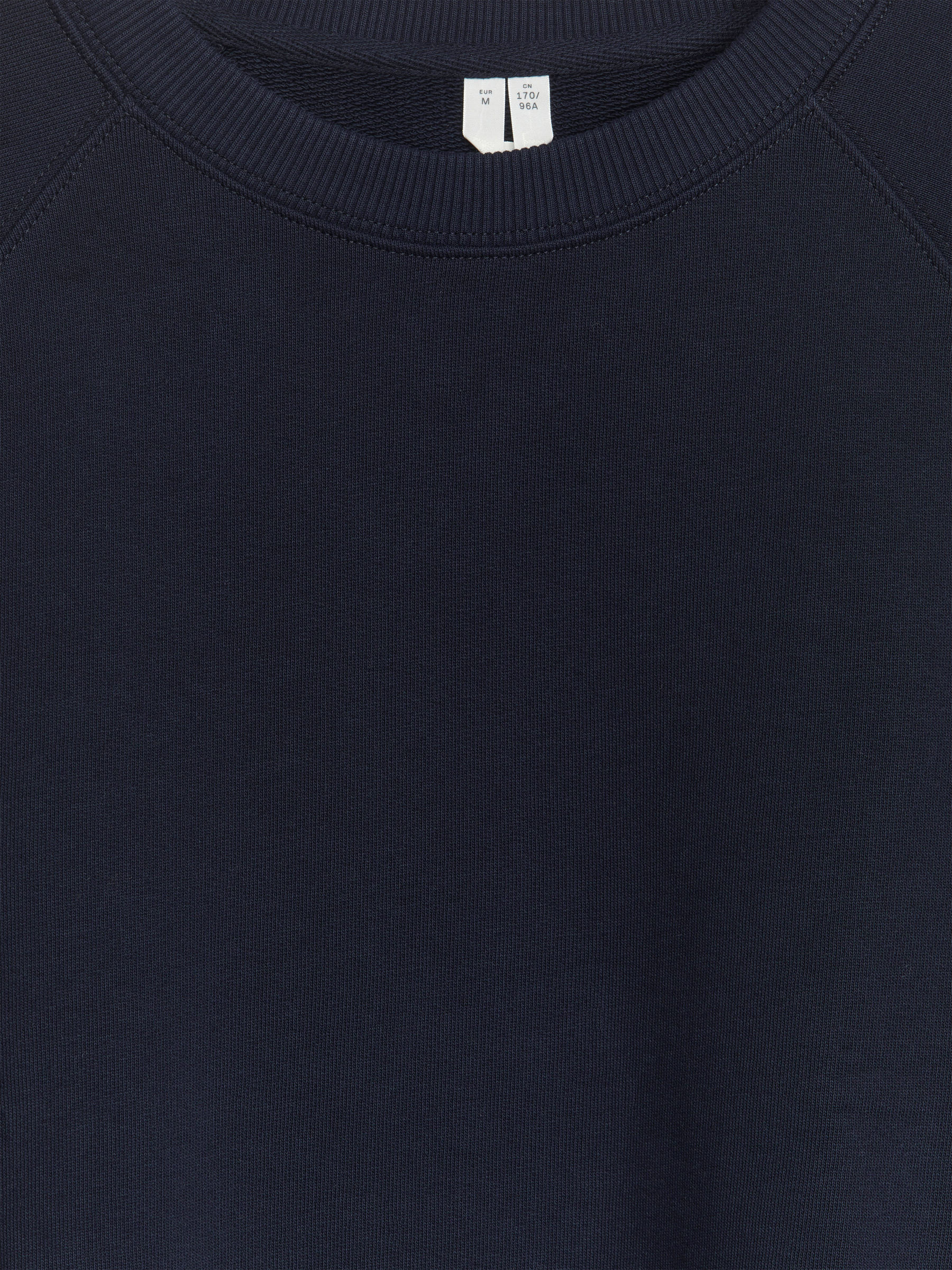 Soft French Terry Sweatshirt - Dark Blue - Loose fit - Women - StillMedia/DescriptiveDetail - 2
