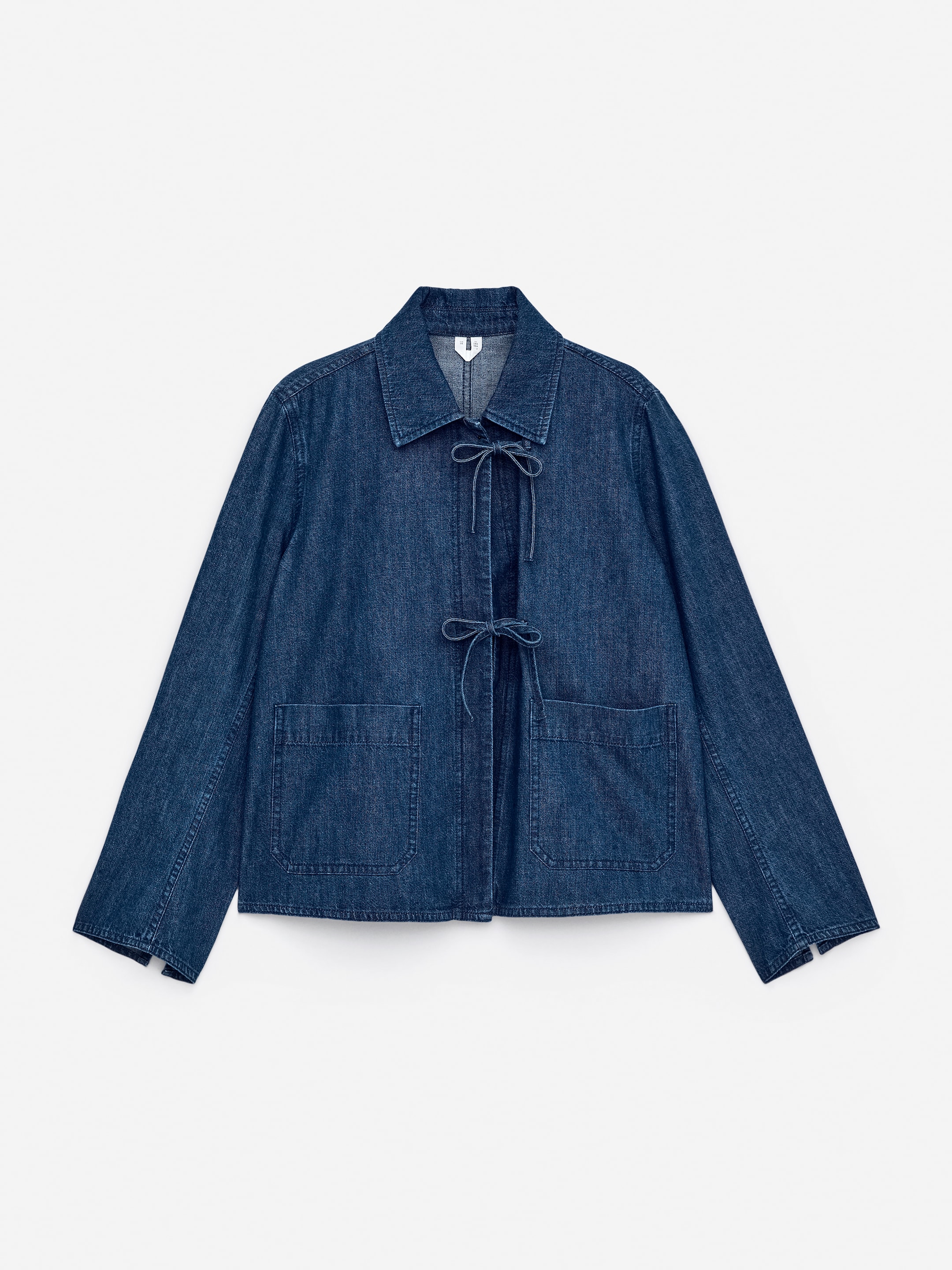 Denim Overshirt - Dark Blue - Regular fit - Women - StillMedia/DescriptiveStillLife - 1