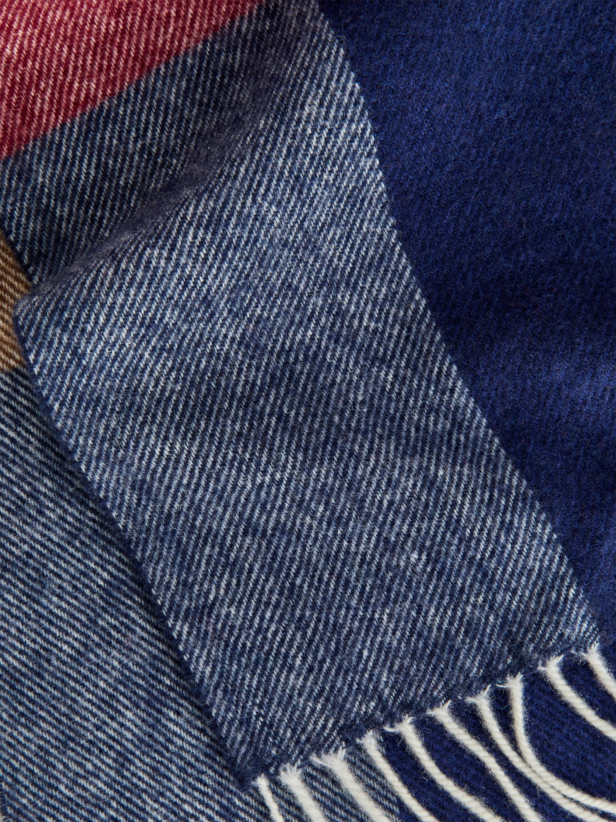 Wollschal mit Vichy-Muster - Blau/Mehrfarbig - Herren - StillMedia/DescriptiveDetail - 2