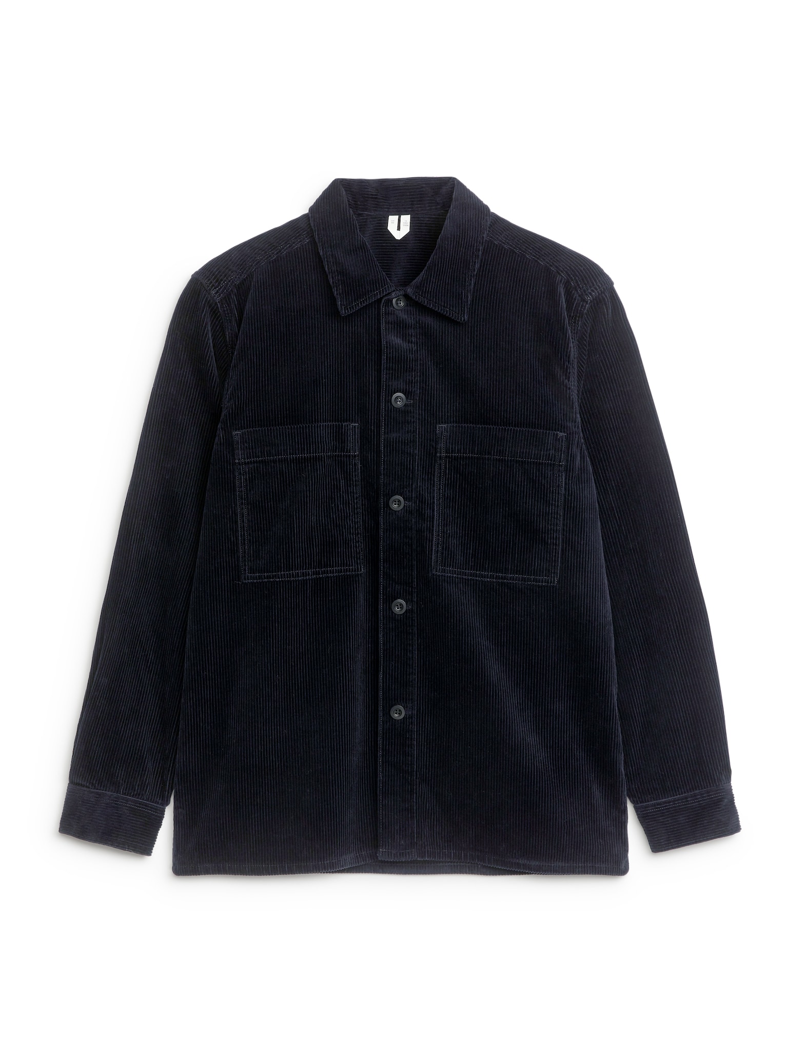 Sobrecamisa de pana - Azul oscuro/Verde caqui