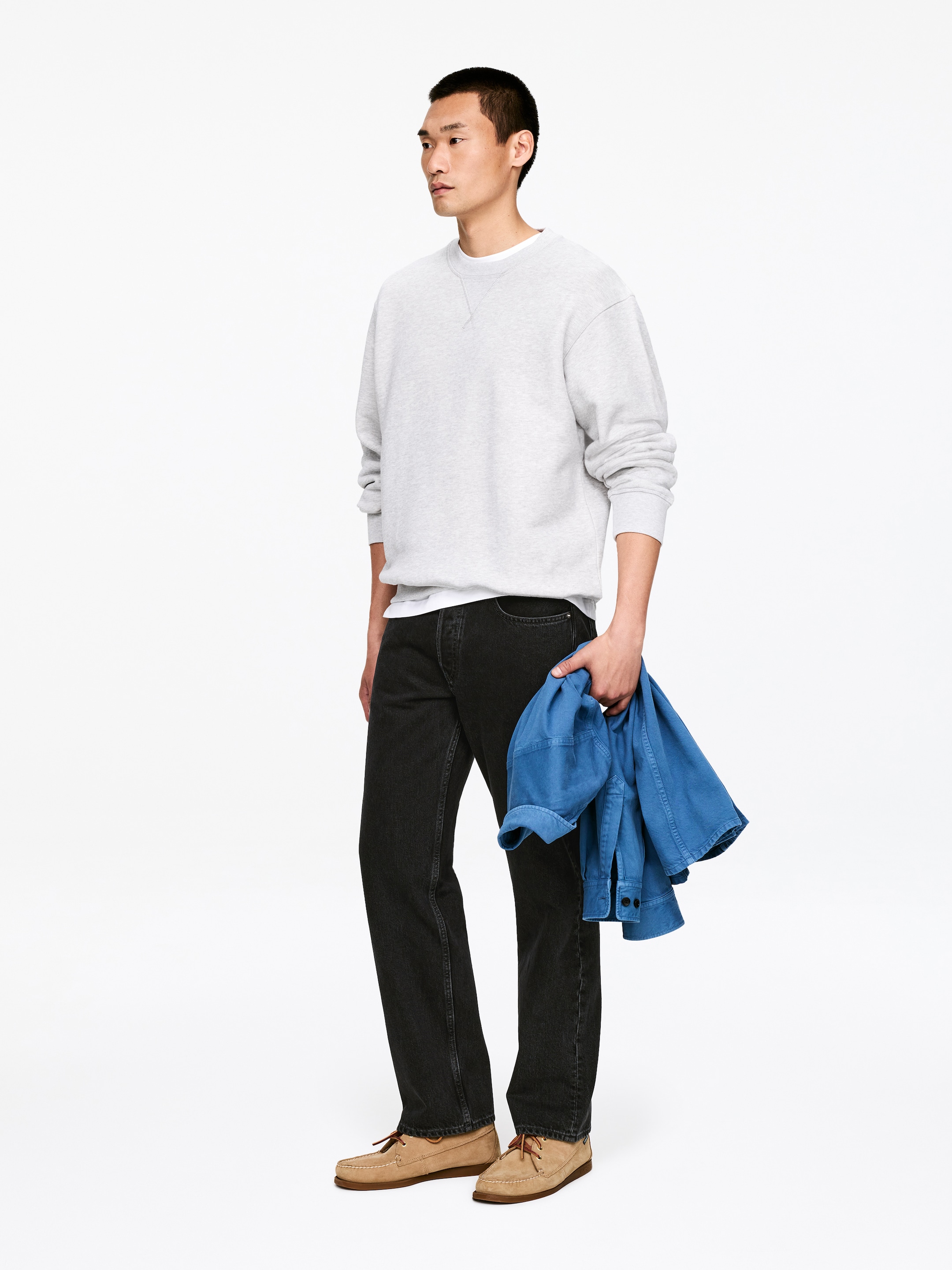 OCEAN Loose Straight Jeans - Schwarz - Loose Fit - Herren - StillMedia/Lookbook - 18