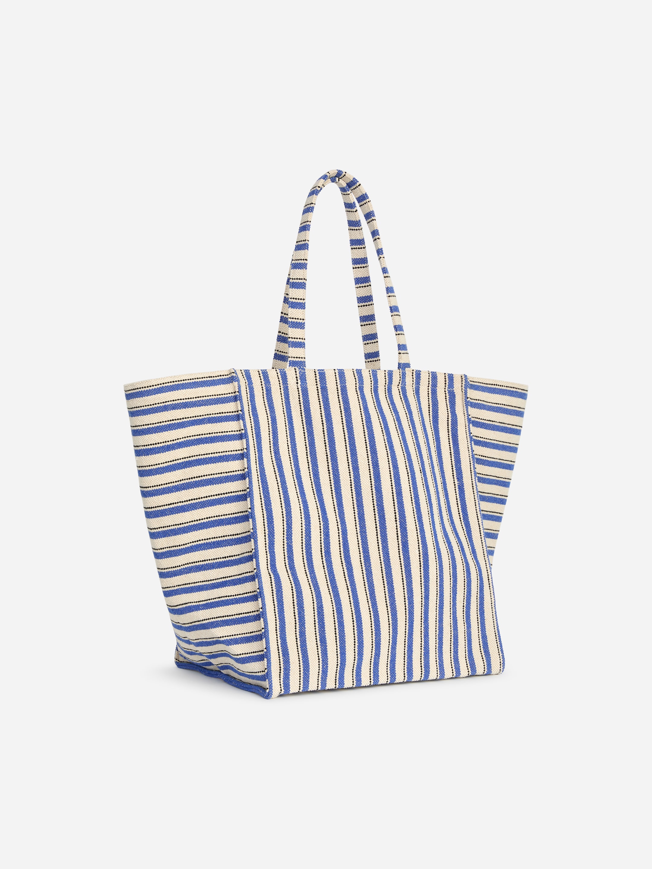 Bolso tote de lona - Azul/blanco roto - homeware - StillMedia/DescriptiveStillLife - 7