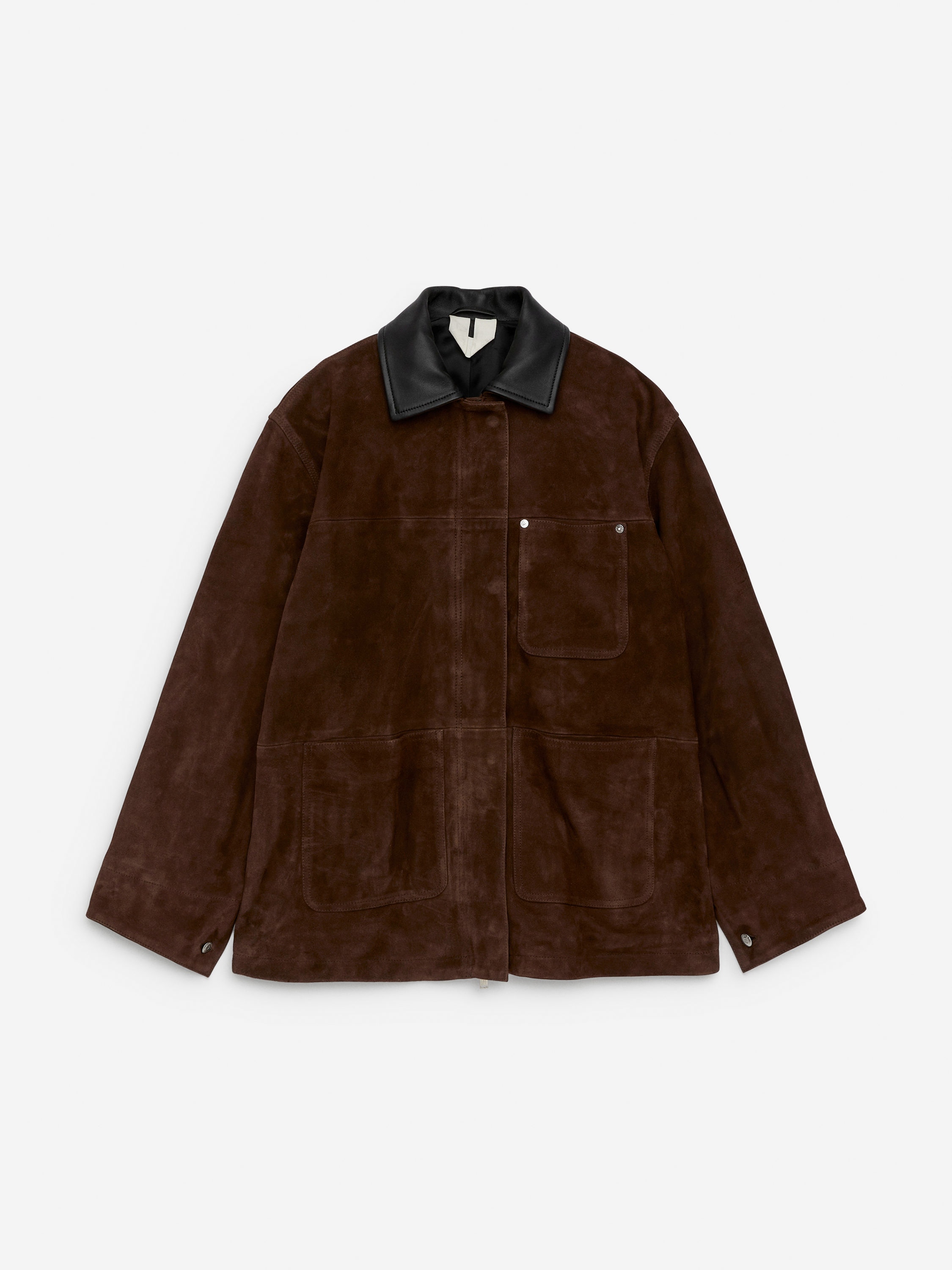 Suede Jacket-#443B33-16821