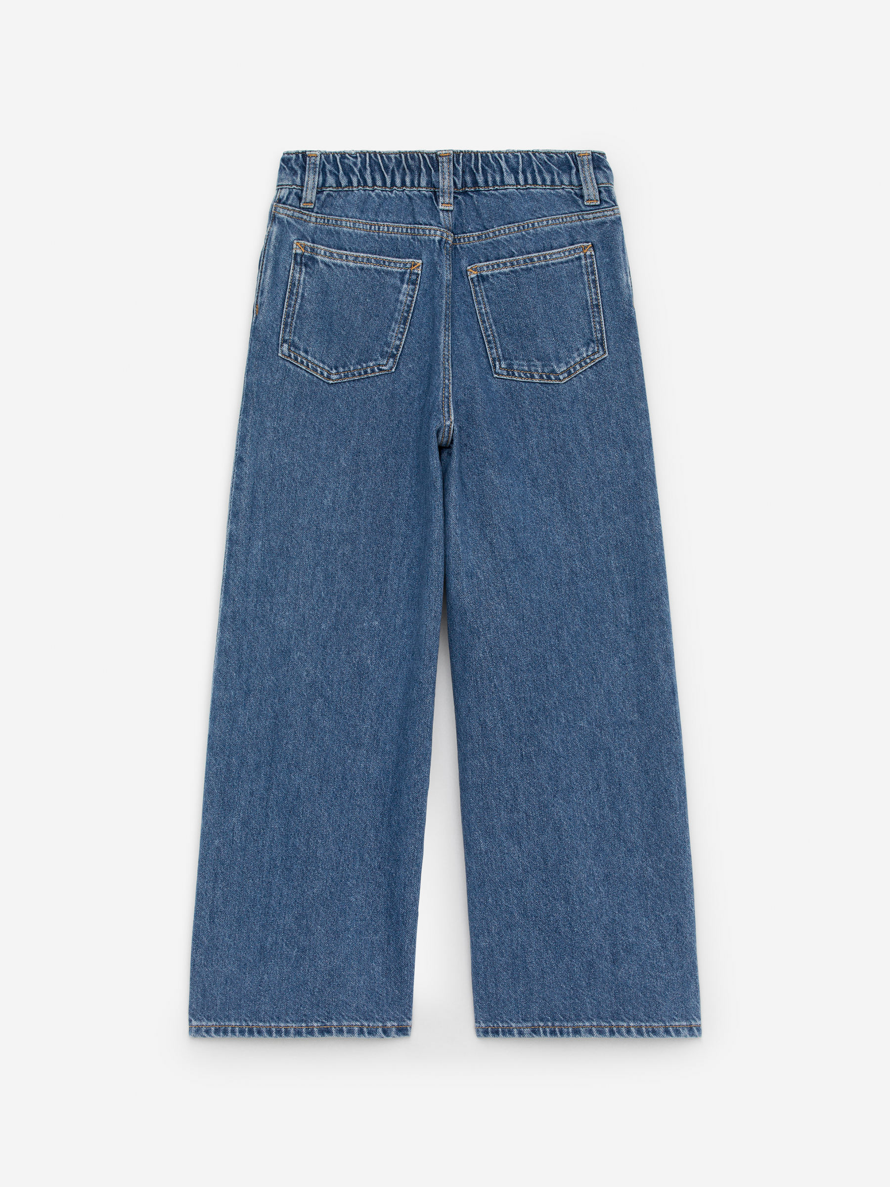 Wide Denim Trousers - Blue - Loose fit - Children - StillMedia/DescriptiveStillLife - 1
