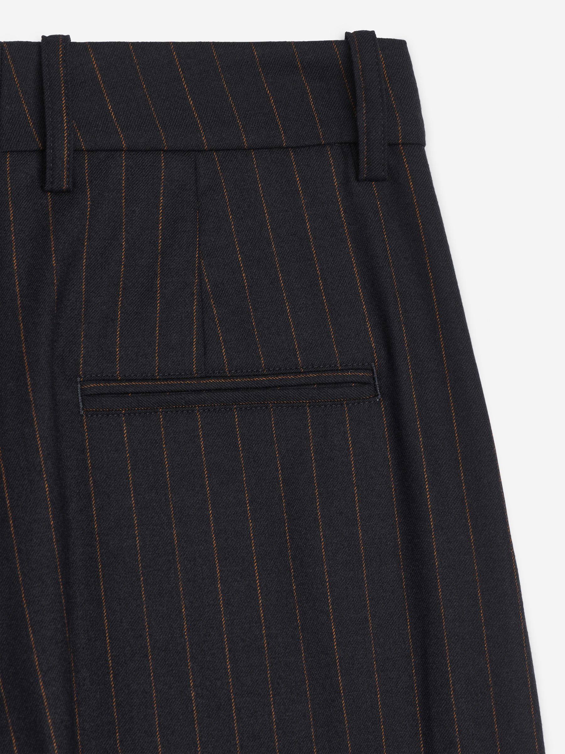 Relaxed Pleat Trousers - Dark Blue - Relaxed fit - Women - StillMedia/DescriptiveDetail - 1