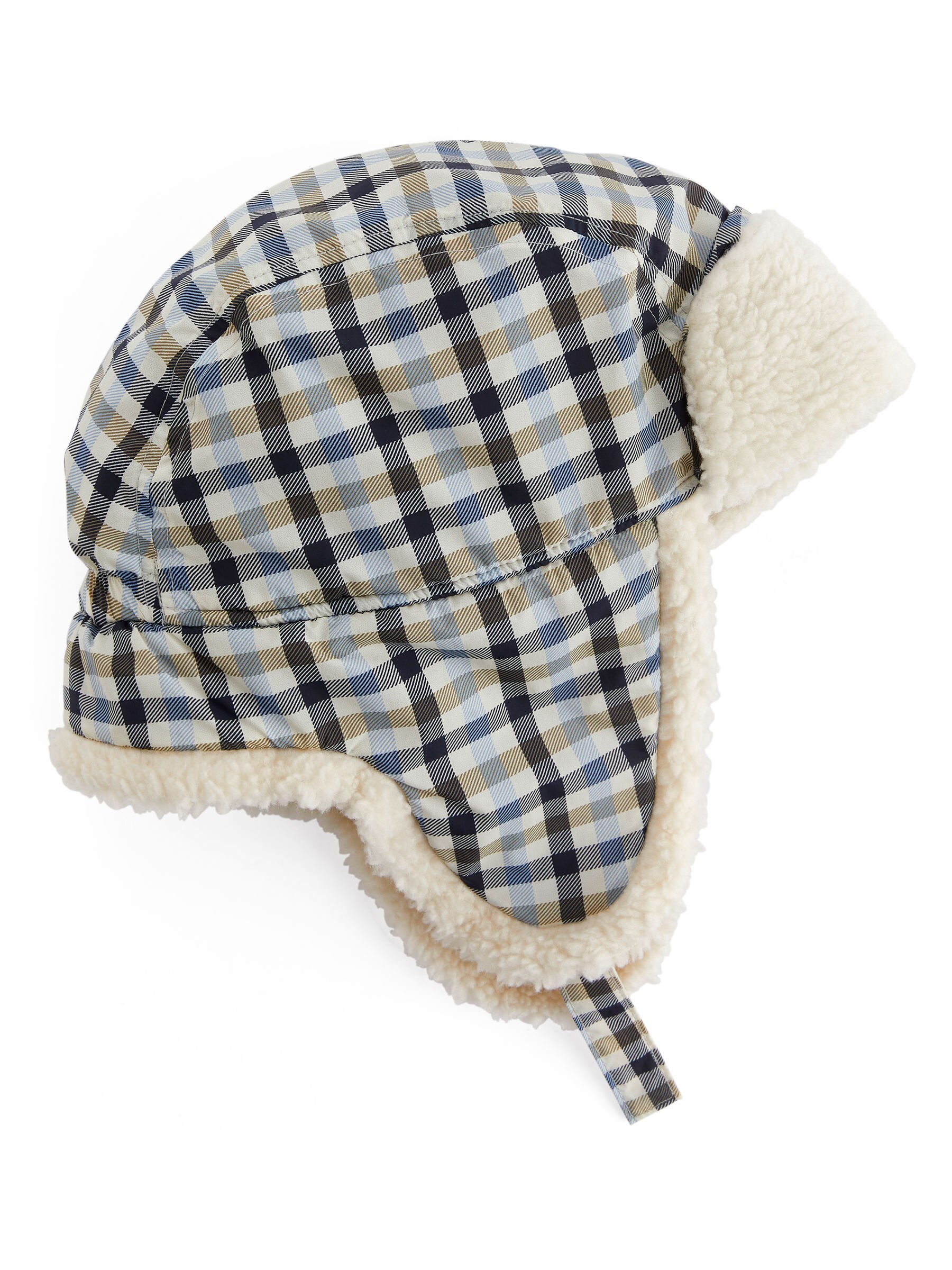 Trapper Hat - Beige/Blue - Children - StillMedia/DescriptiveStillLife - 1