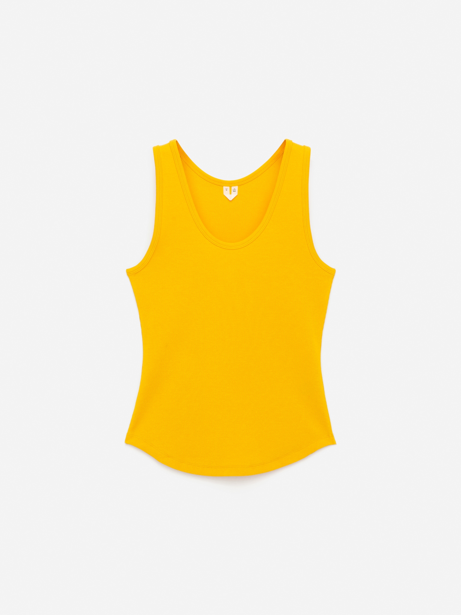 Žebrované tílko - Yellow/Tmavě modrá/White