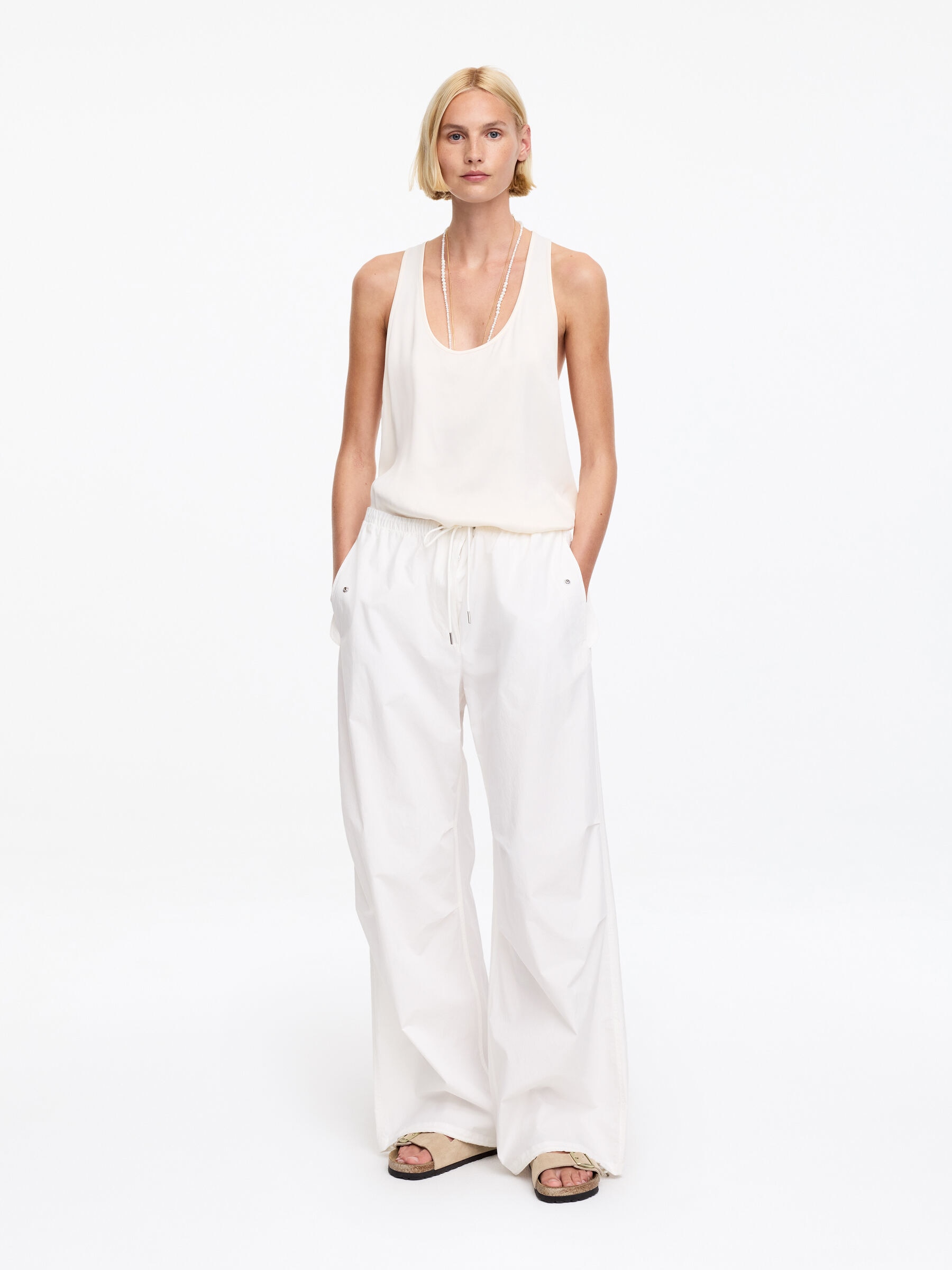 Sandalias Arizona de Birkenstock de ante - Topo claro - Women - StillMedia/Lookbook - 15