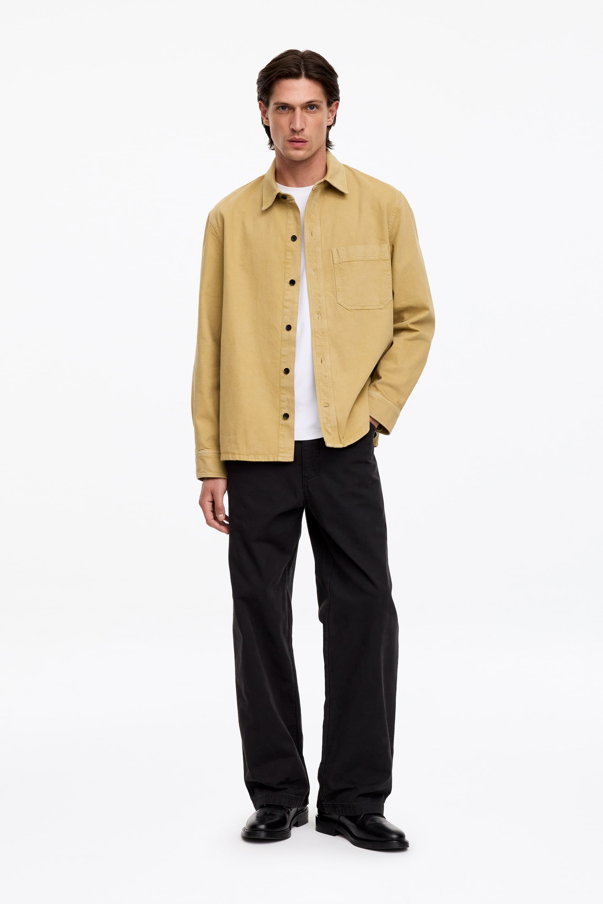 Visualizza immagine più grande: Overshirt in twill - Cammello - UOMO | H&M IT 1