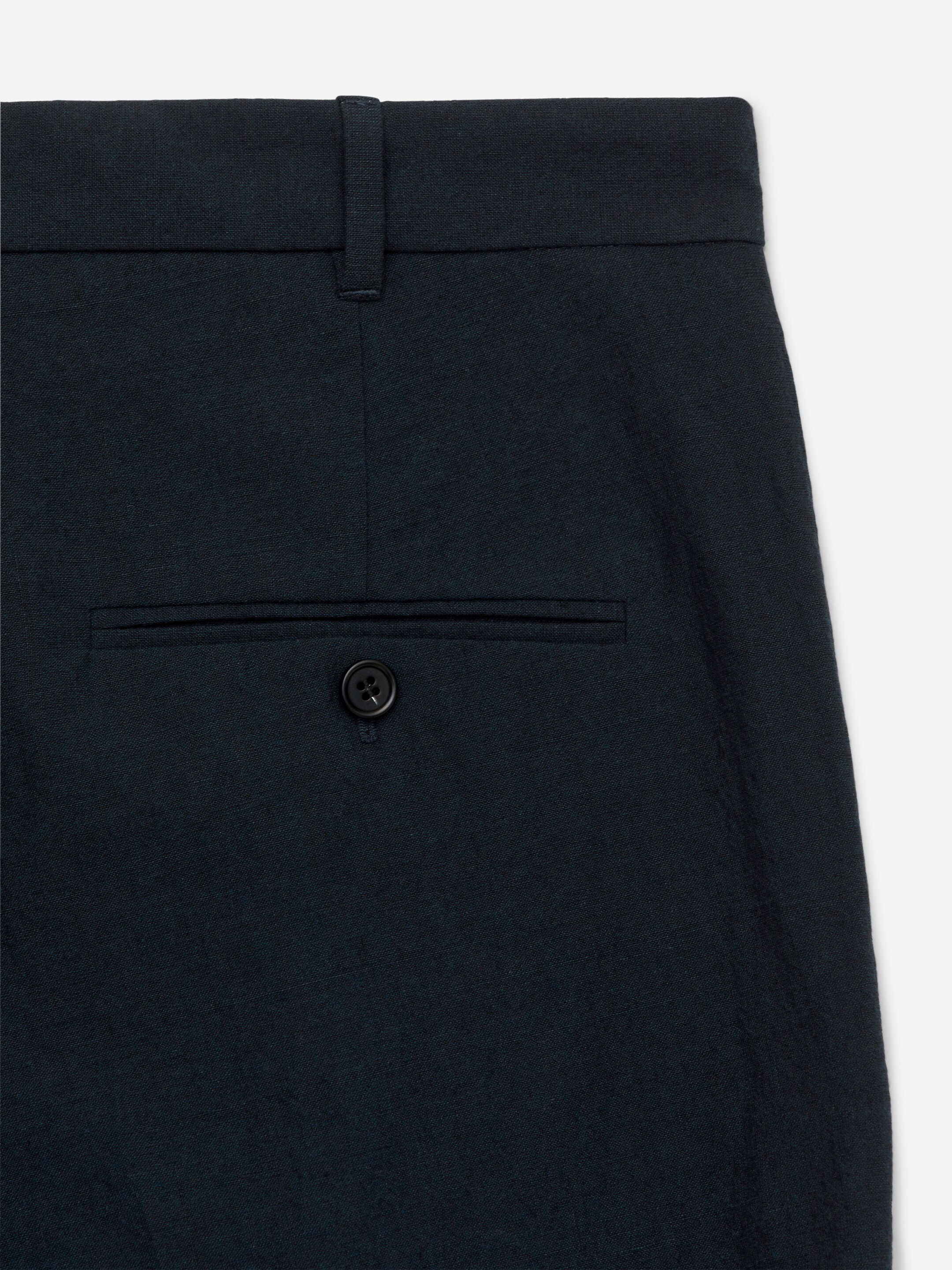 Textured Trousers - Dark Blue - Regular fit - Men - StillMedia/DescriptiveDetail - 2