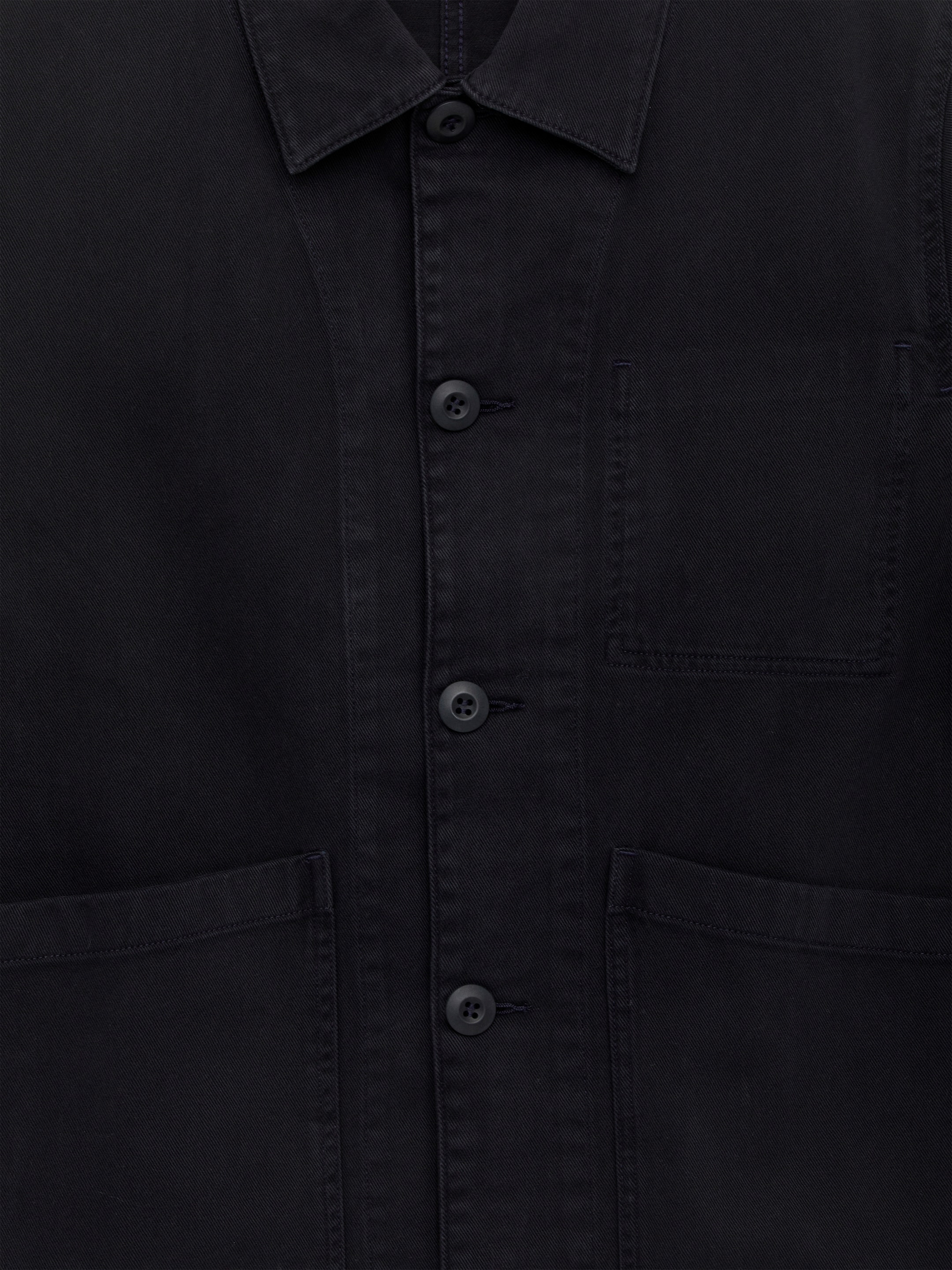 Visa större bild: Bomullsjacka - Mörkblå - HERR | H&M SE 2