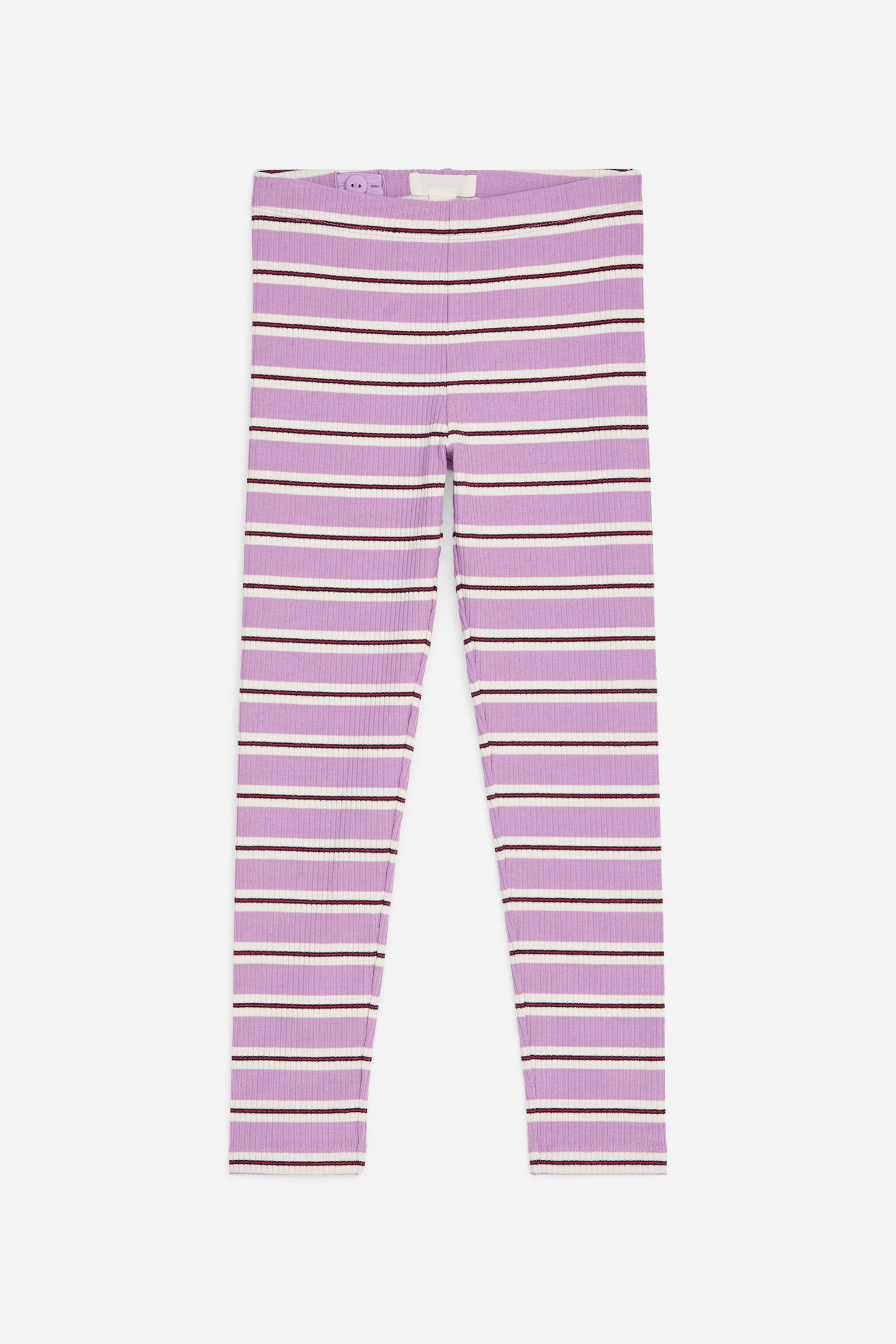 Leggings a coste - Lilla/Rosa/Arancione/Rosa/Rosso/Azzurro/Cavalli/Ruggine/Blu/Lilla/Rosso/Lilla/Rosso