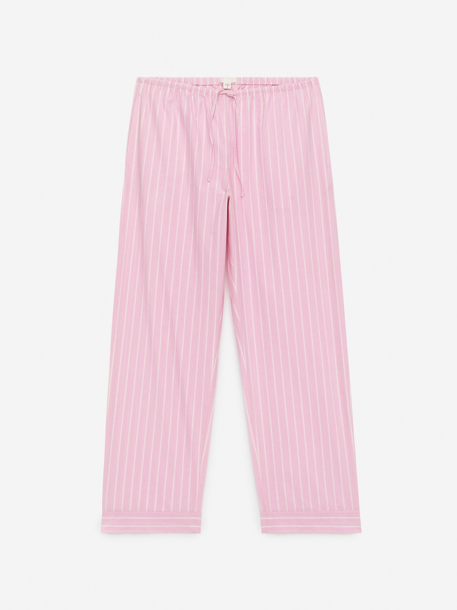 Pantaloni in cotone - Rosa/Bianco