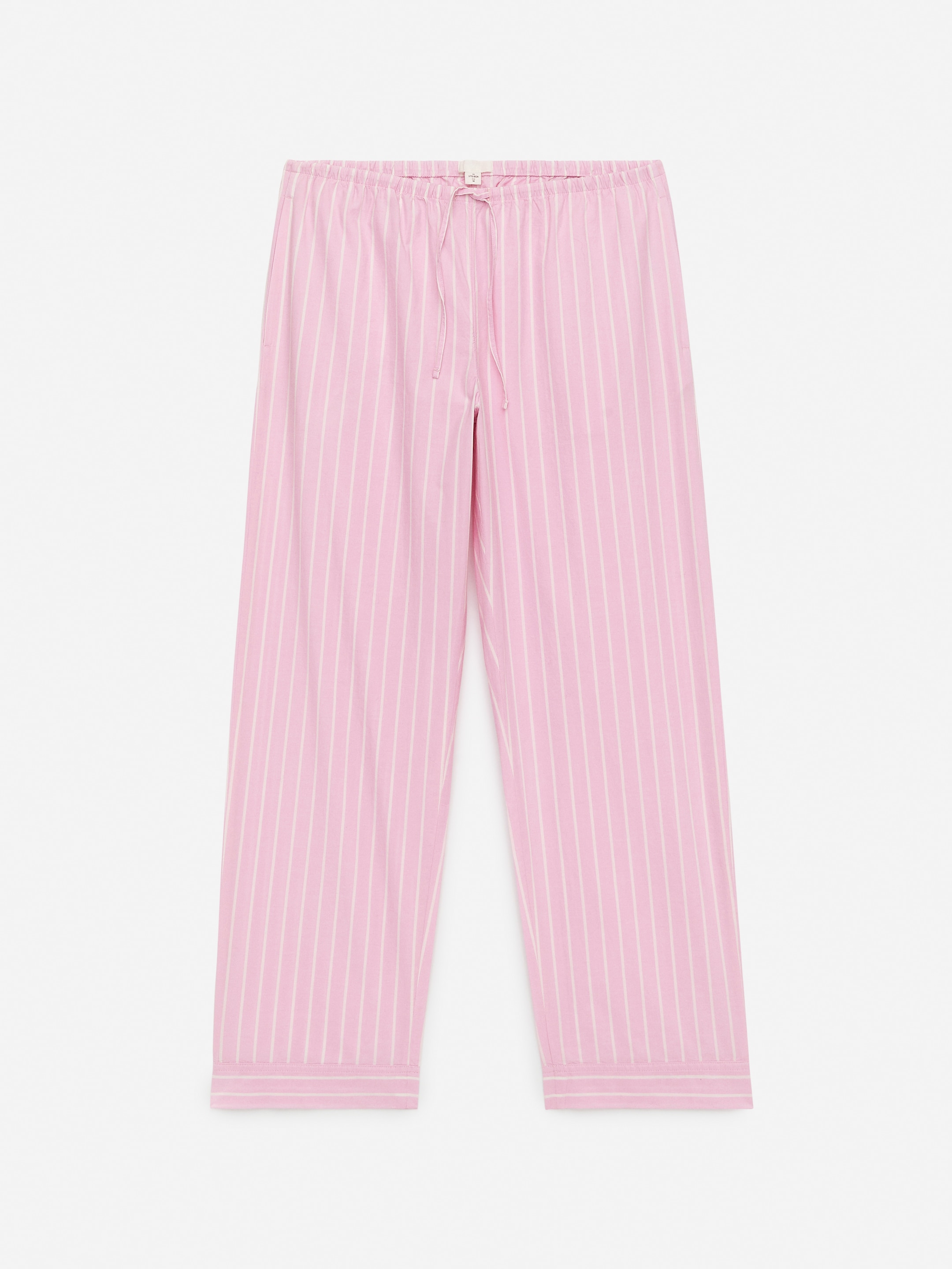 Se større billede: Bomuldsbukser - Pink/hvid - DAME | H&M DK 1