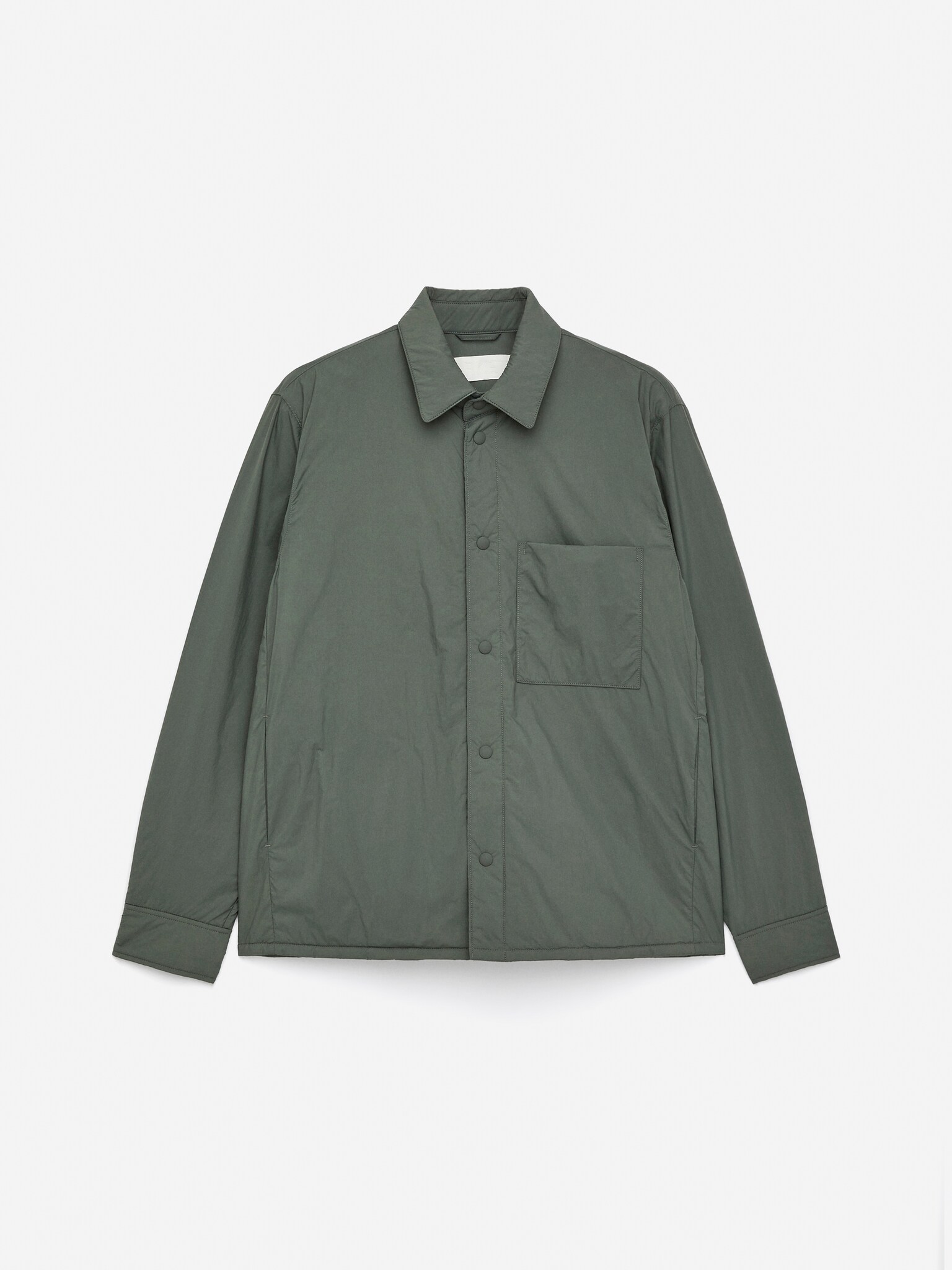 Camisa acolchada ligera - Verde/Negro/Azul oscuro