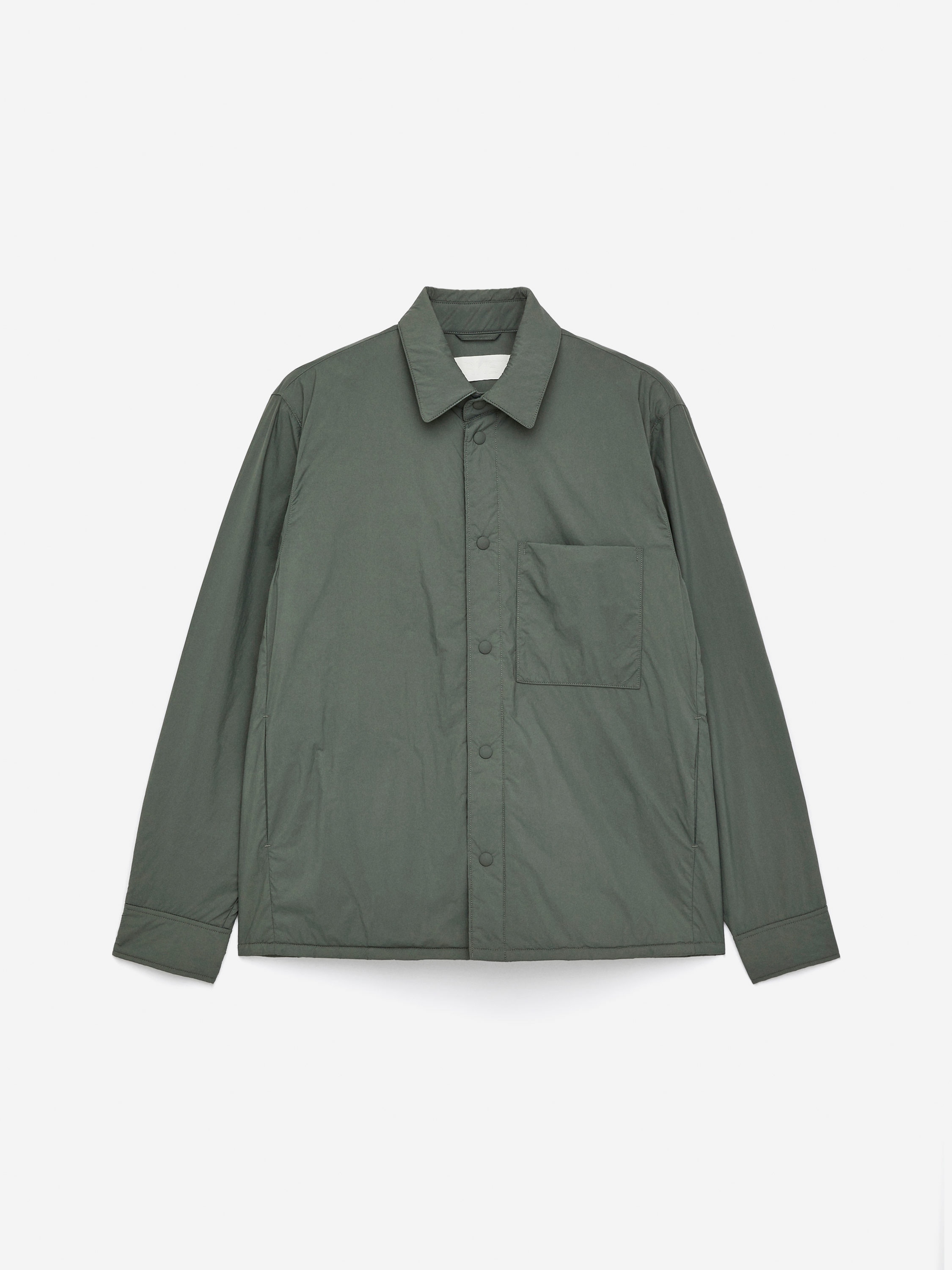 Light-Padded Overshirt - Green - Regular fit - Men - StillMedia/DescriptiveStillLife - 2