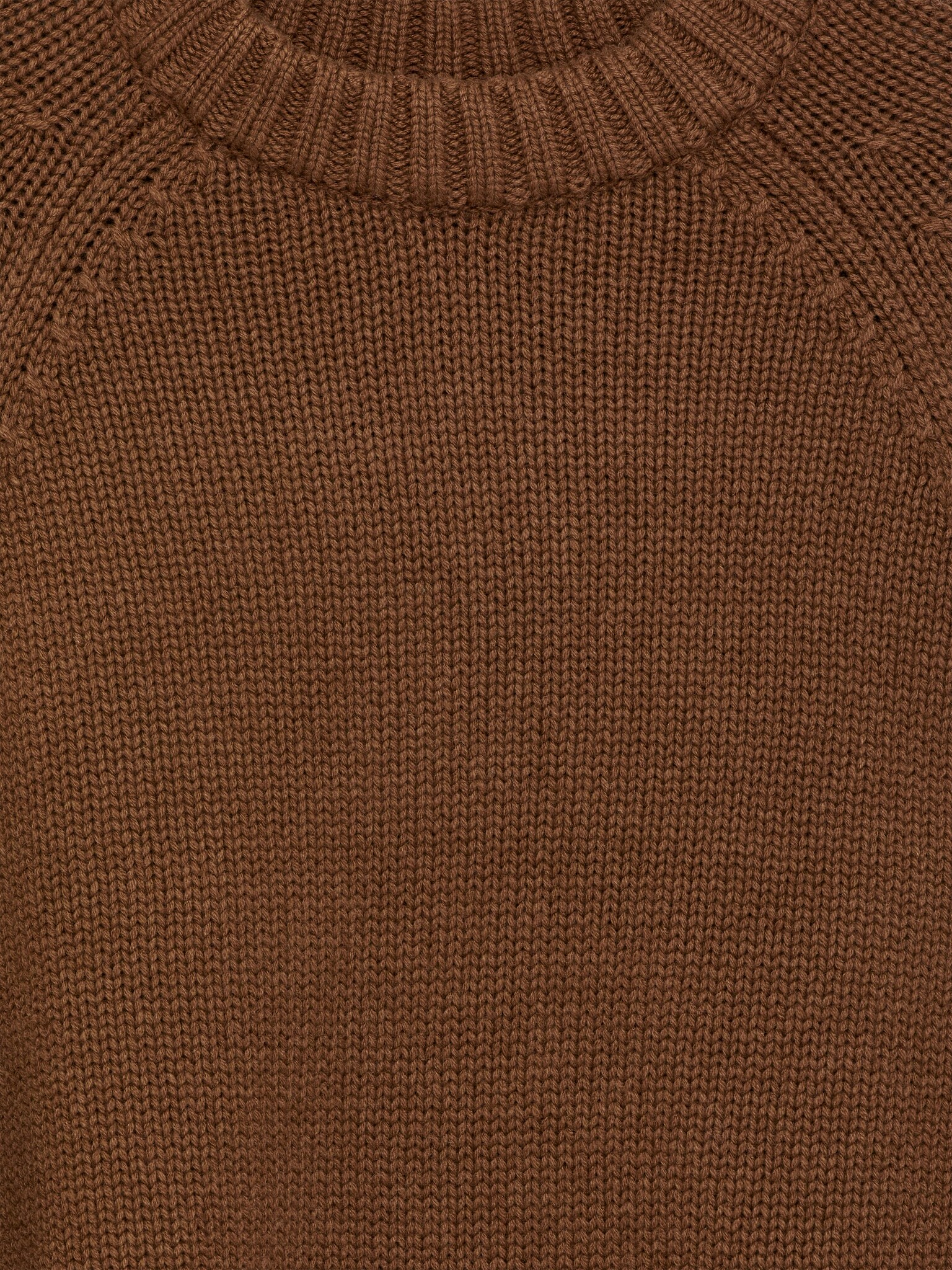 Pull épais en pur cachemire​ - Marron/Rose - 5