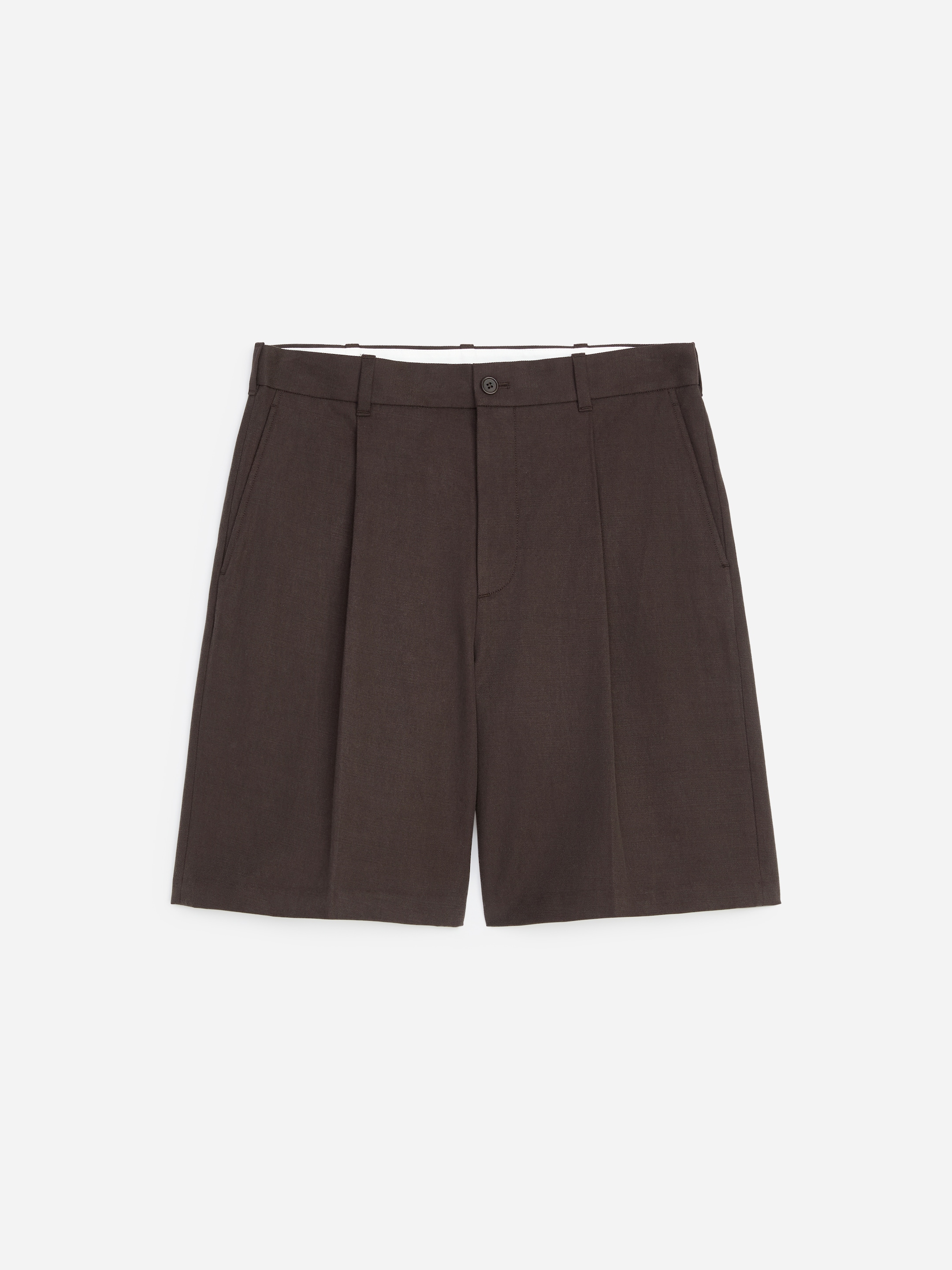 Dressed Shorts - Brown - Relaxed fit - Men - StillMedia/DescriptiveStillLife - 1
