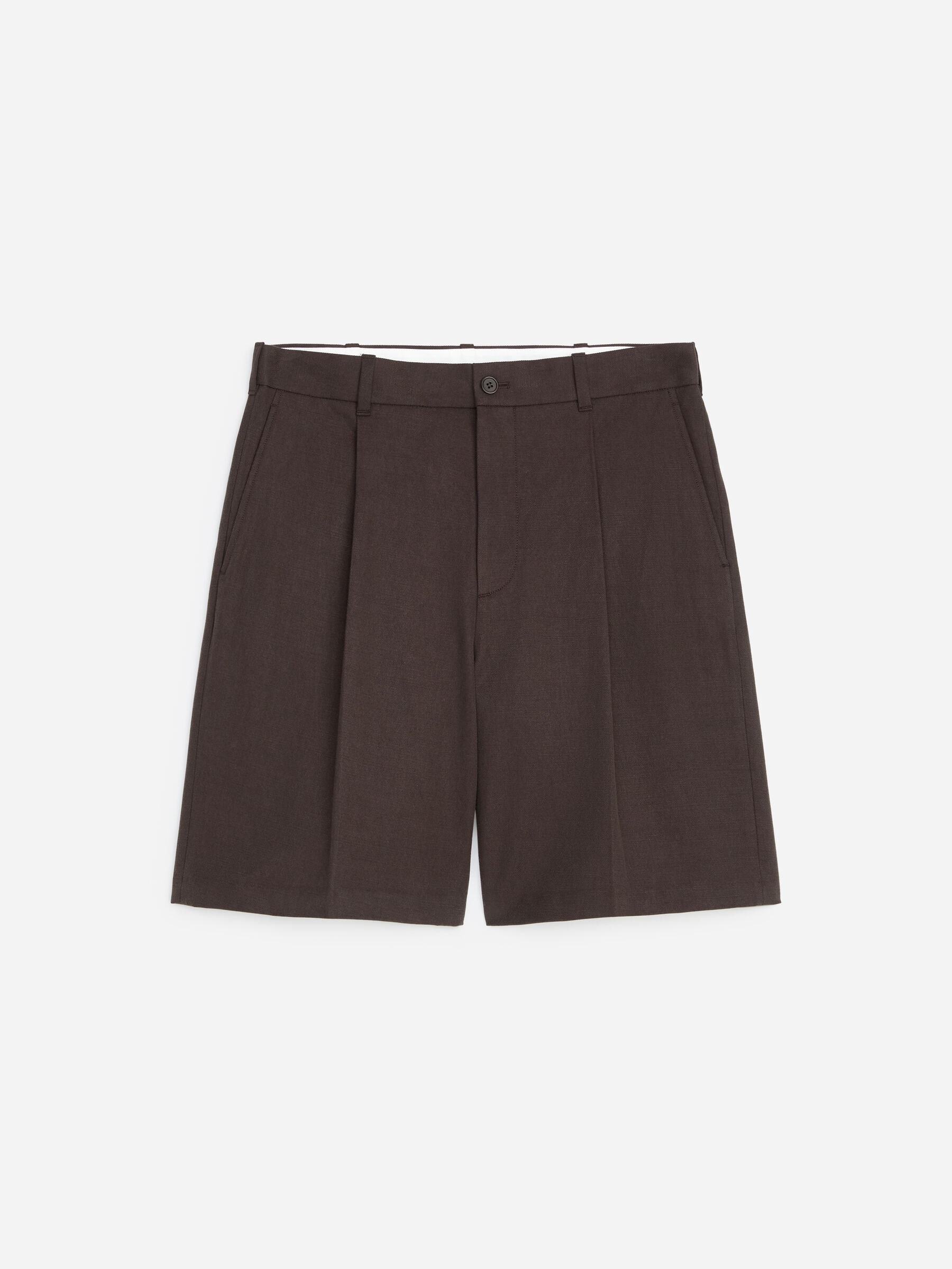 Dressed Shorts-#3F3838-19510