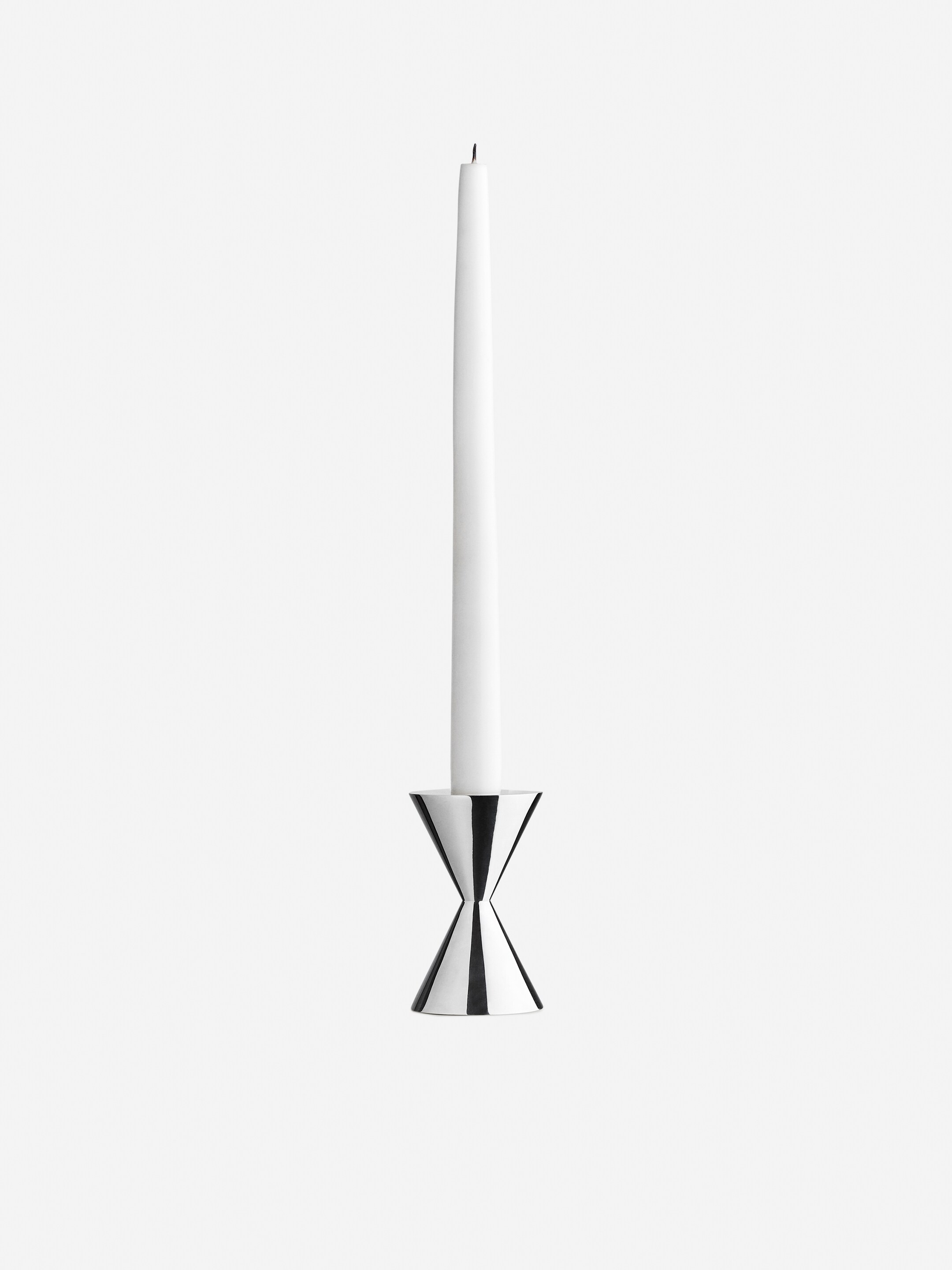 Vis større bilde: Lysholder i sølvnyanse 9 cm - Sølv - Home All | H&M NO 2